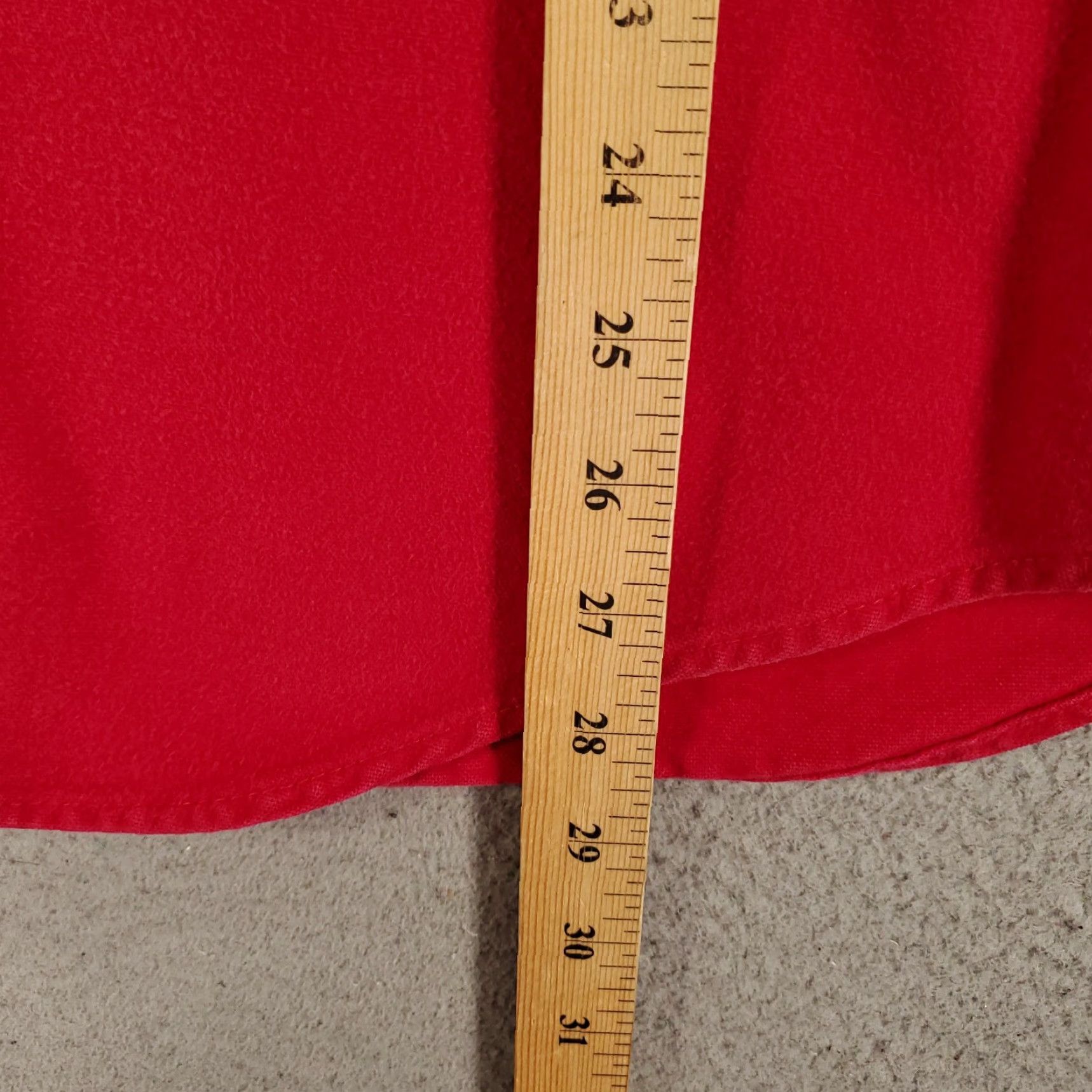 Denime VINTAGE Duxbak Shirt Mens Large Red Denim Button Up Long Sleeve Button Pockets Size US L / EU 52-54 / 3 - 5 Thumbnail