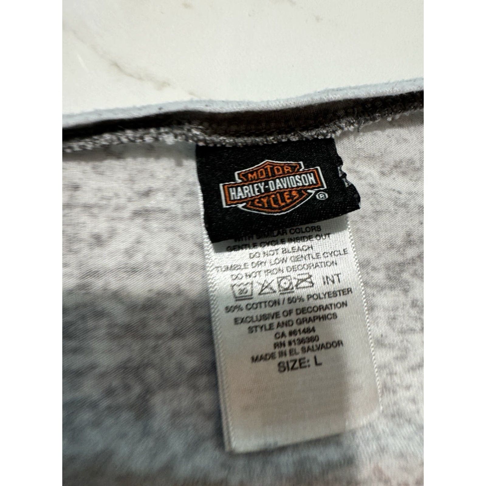 Harley Davidson Harley Davidson T-Shirt Women’s Gray Lightweight Graphic L Shirt Motorcycle Womens Size L / US 10 / IT 46 - 5 Thumbnail