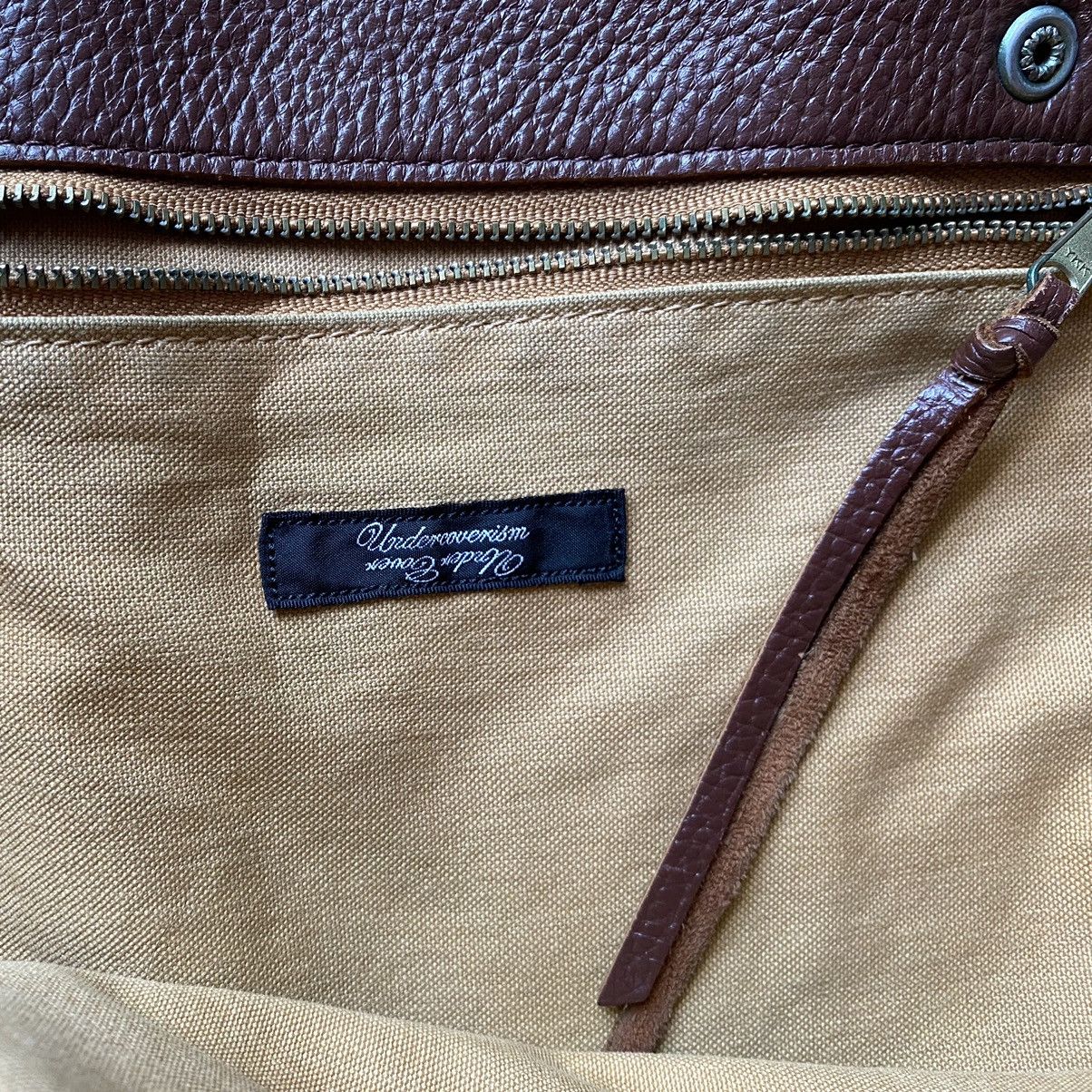 Undercover Undercover Brown Plaid Tote Bag Size ONE SIZE - 9 Thumbnail