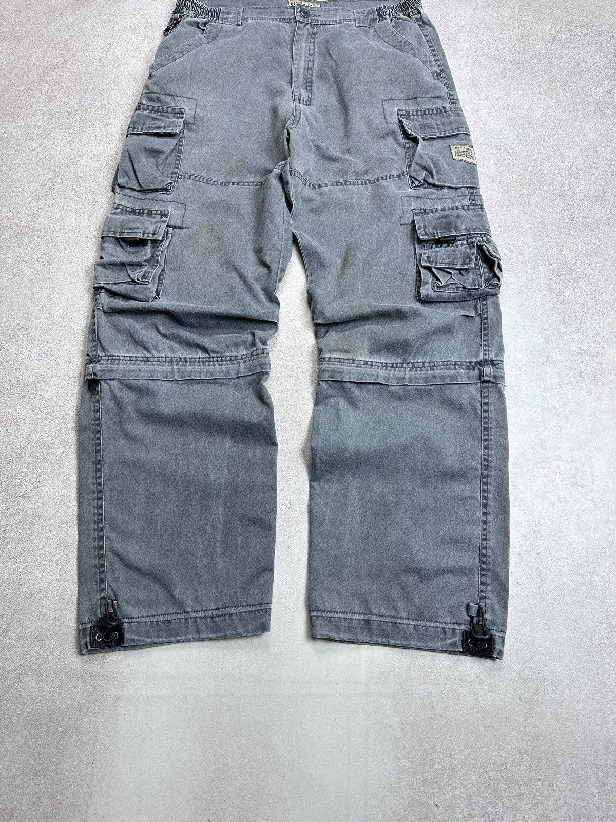 Vintage Vintage Archival Cargo Y2K Weles Baggy Pants XL Size US 36 / EU 52 - 2 Thumbnail