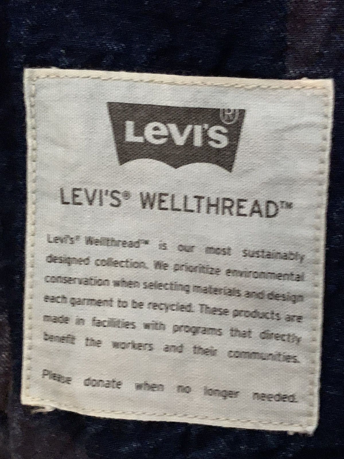 Levi's × Vintage Levi’s premium trucker jacket wellthread edition Size US S / EU 44-46 / 1 - 7 Thumbnail