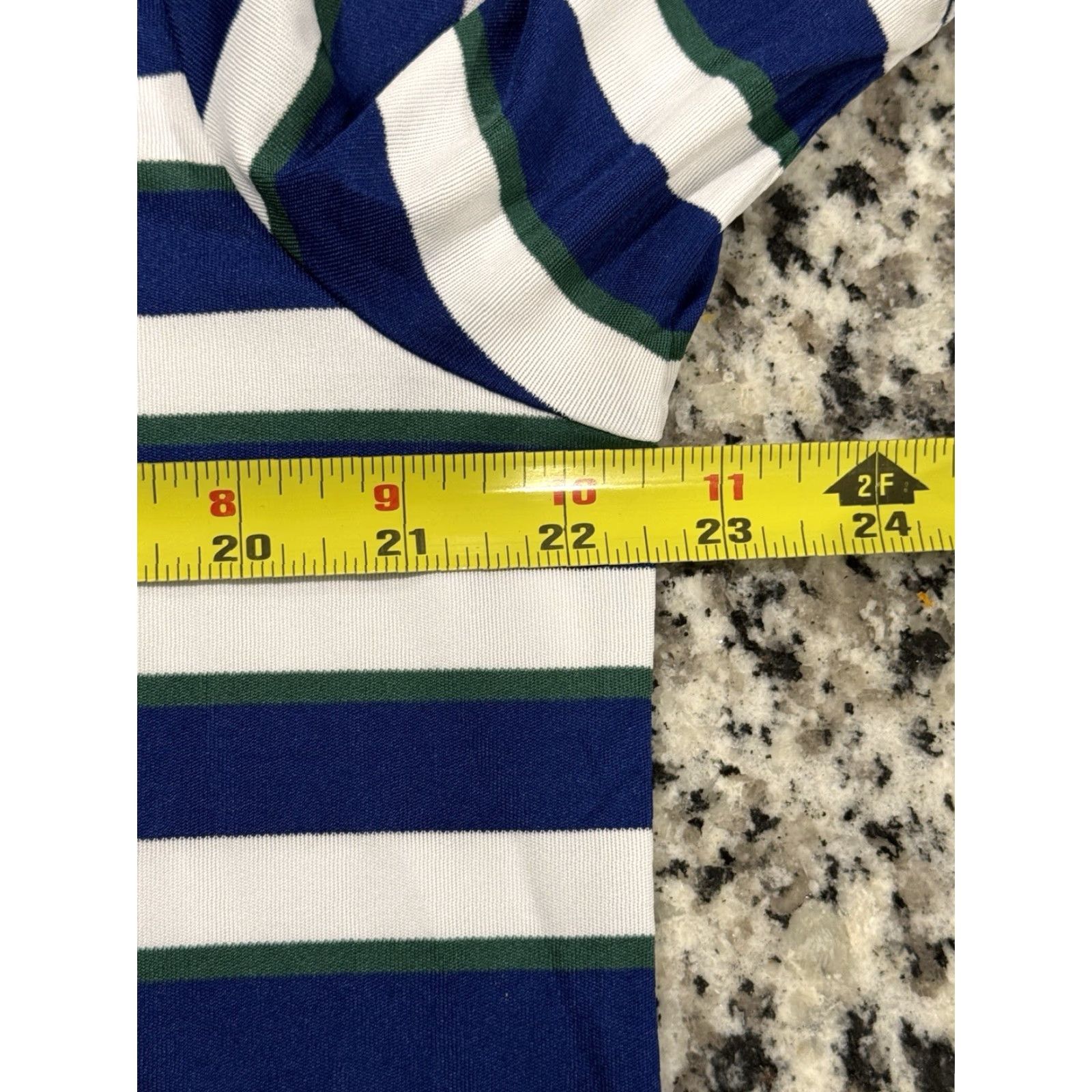 Polo Ralph Lauren Polo Ralph Lauren Polo Shirt Mens Large Blue White Short Sleeve 2021 PGA Logo Vintage No Size US L / EU 52-54 / 3 - 3 Thumbnail