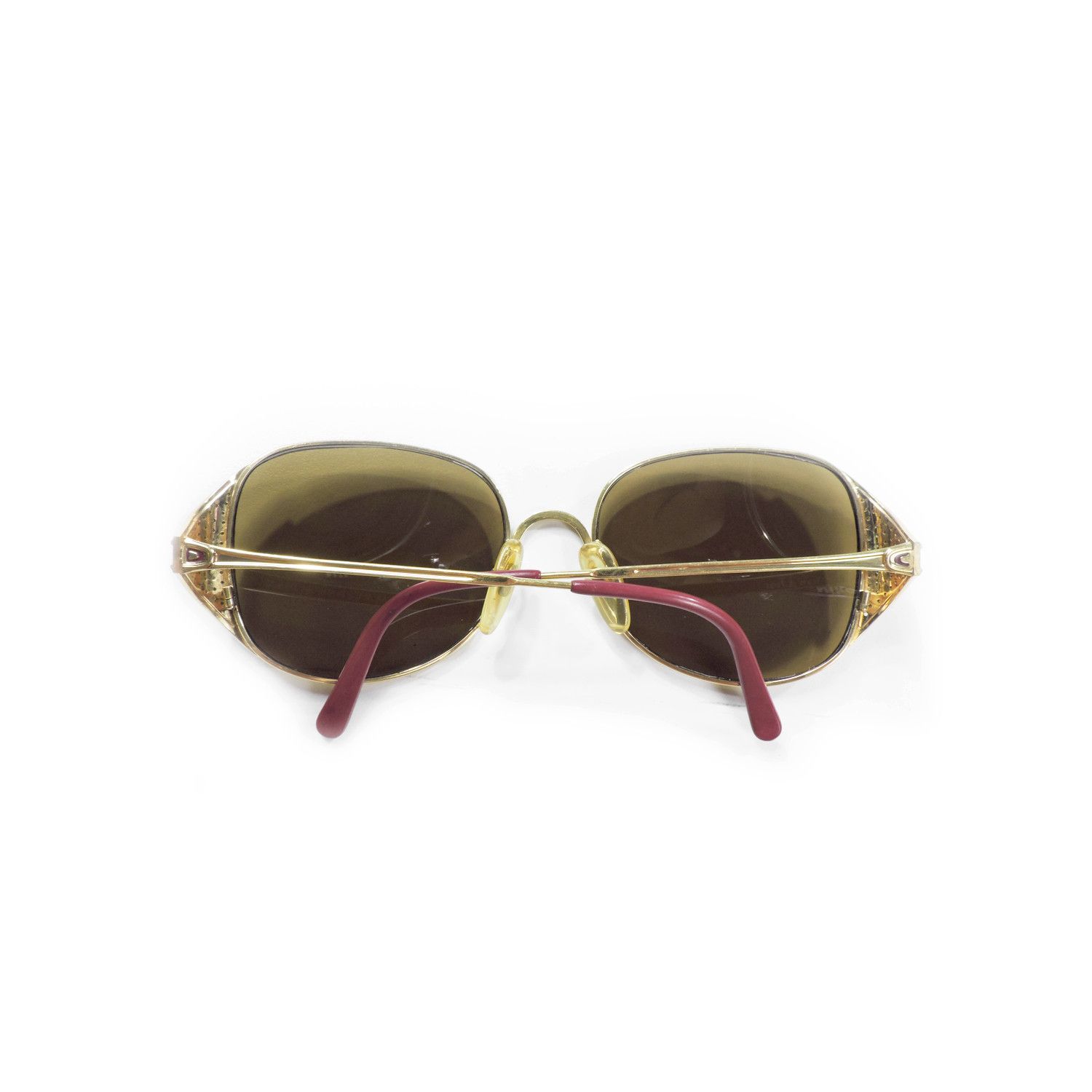 Dior 80’S DIOR GOLD AND CRISTAL BUTTERFLY SUNGLASSES [2362 43] Size ONE SIZE - 2 Thumbnail