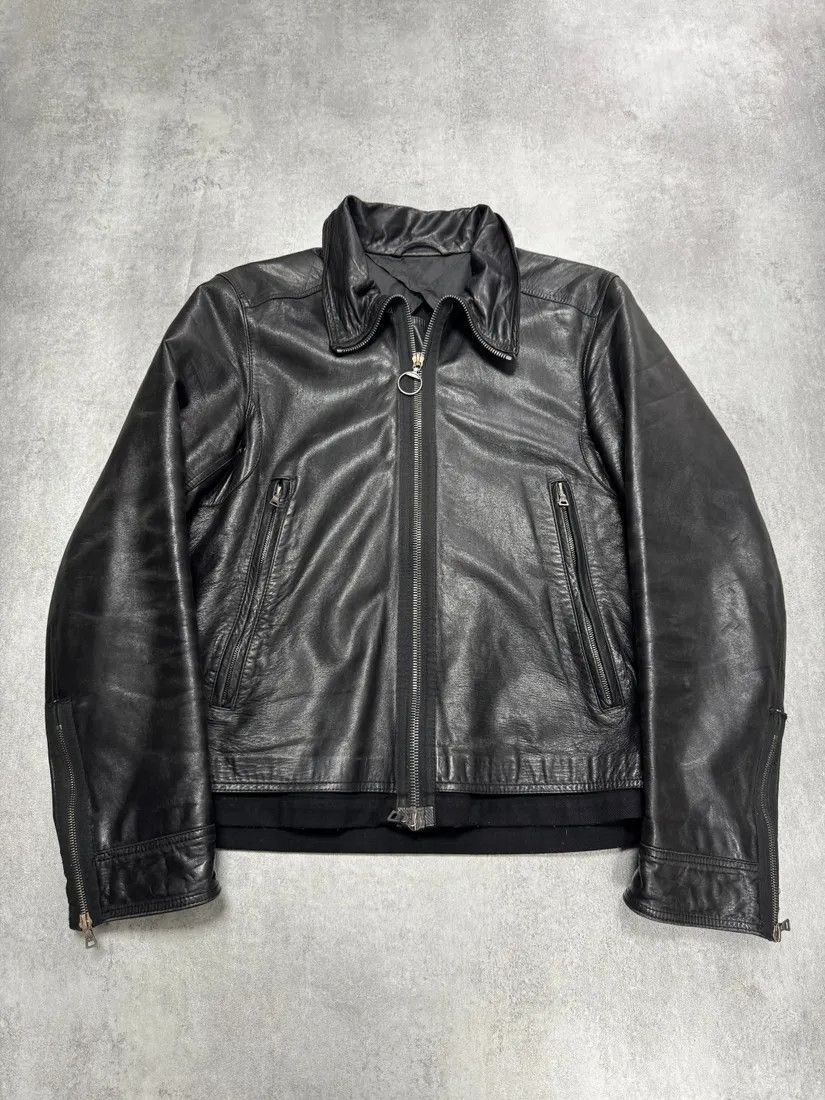 Men's Prada Leather Jackets | Grailed