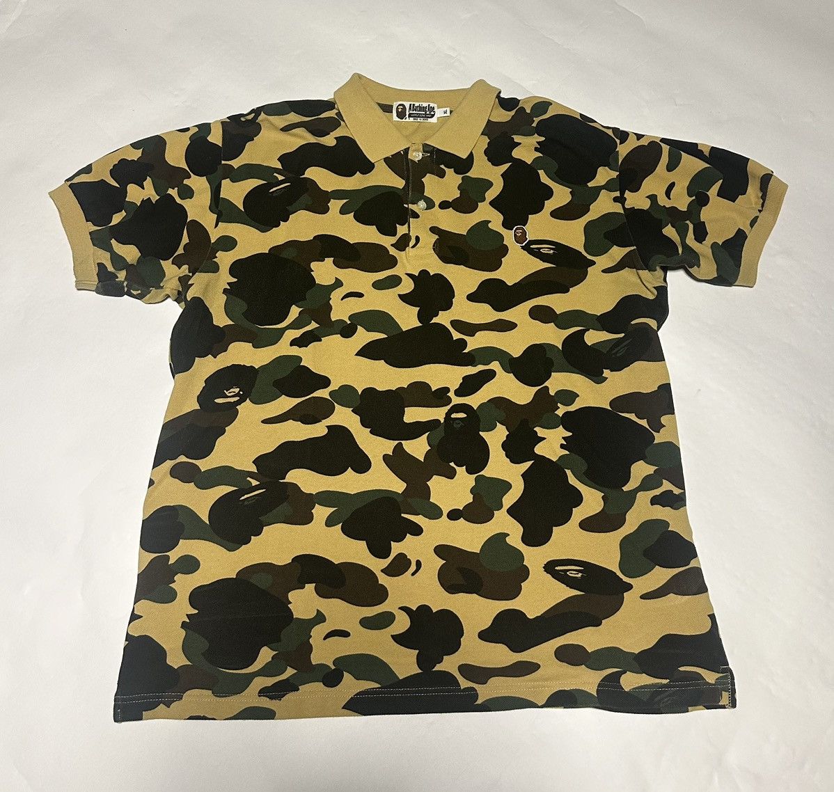 Bape A Bathing Ape Polo Shirt Size US XL / EU 56 / 4 - 1 Thumbnail