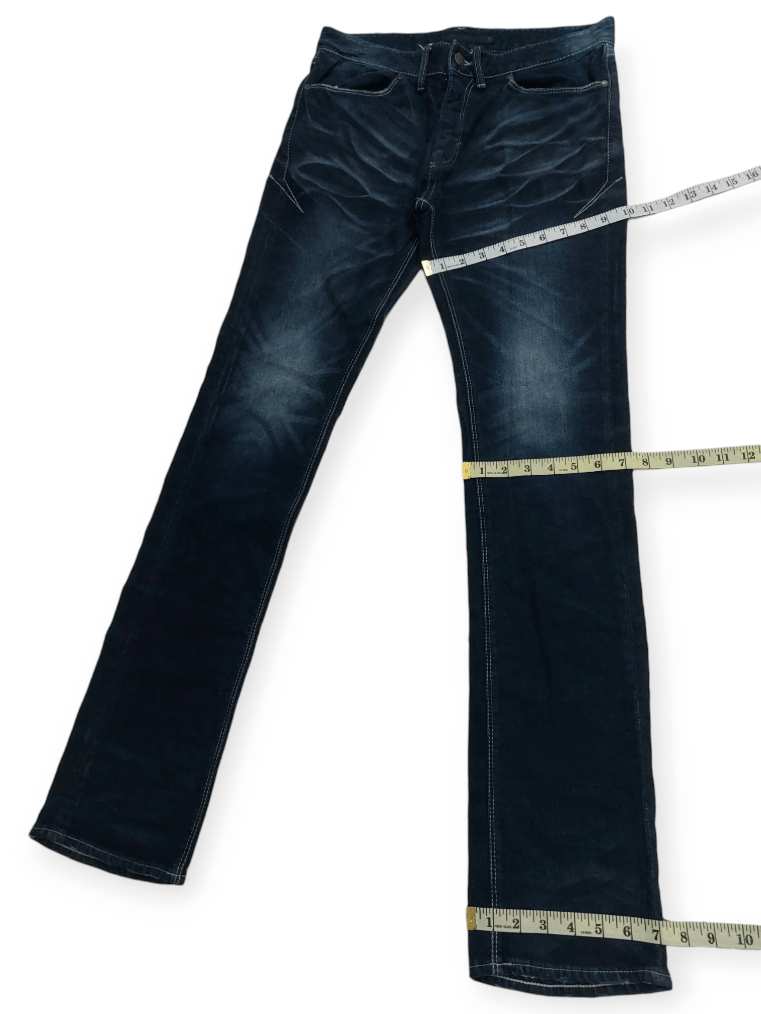 GOSTAR DE FUGA × Japanese Brand × Vintage FUGA Spiral Distressed Denim Size US 32 / EU 48 - 16 Thumbnail