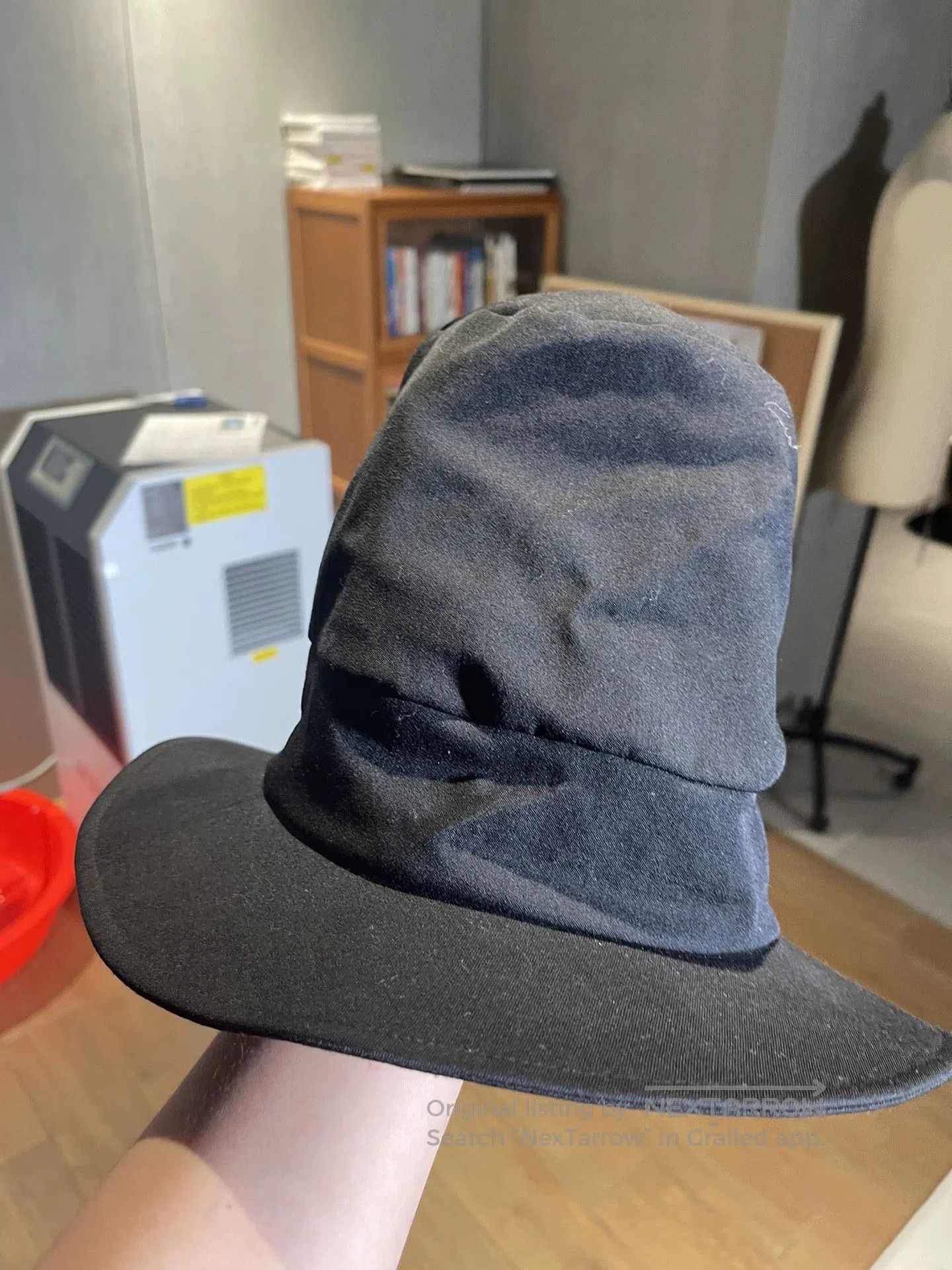 Yohji Yamamoto Yohji Yamamoto Main Line Black Wool Hat. Size ONE SIZE - 3 Thumbnail