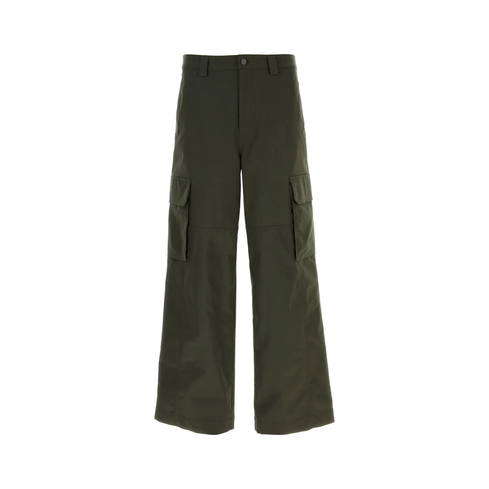 Valentino VALENTINO Olive Green Polyester Blend Cargo Pants New & Auth Size US 32 / EU 48 - 1 Thumbnail