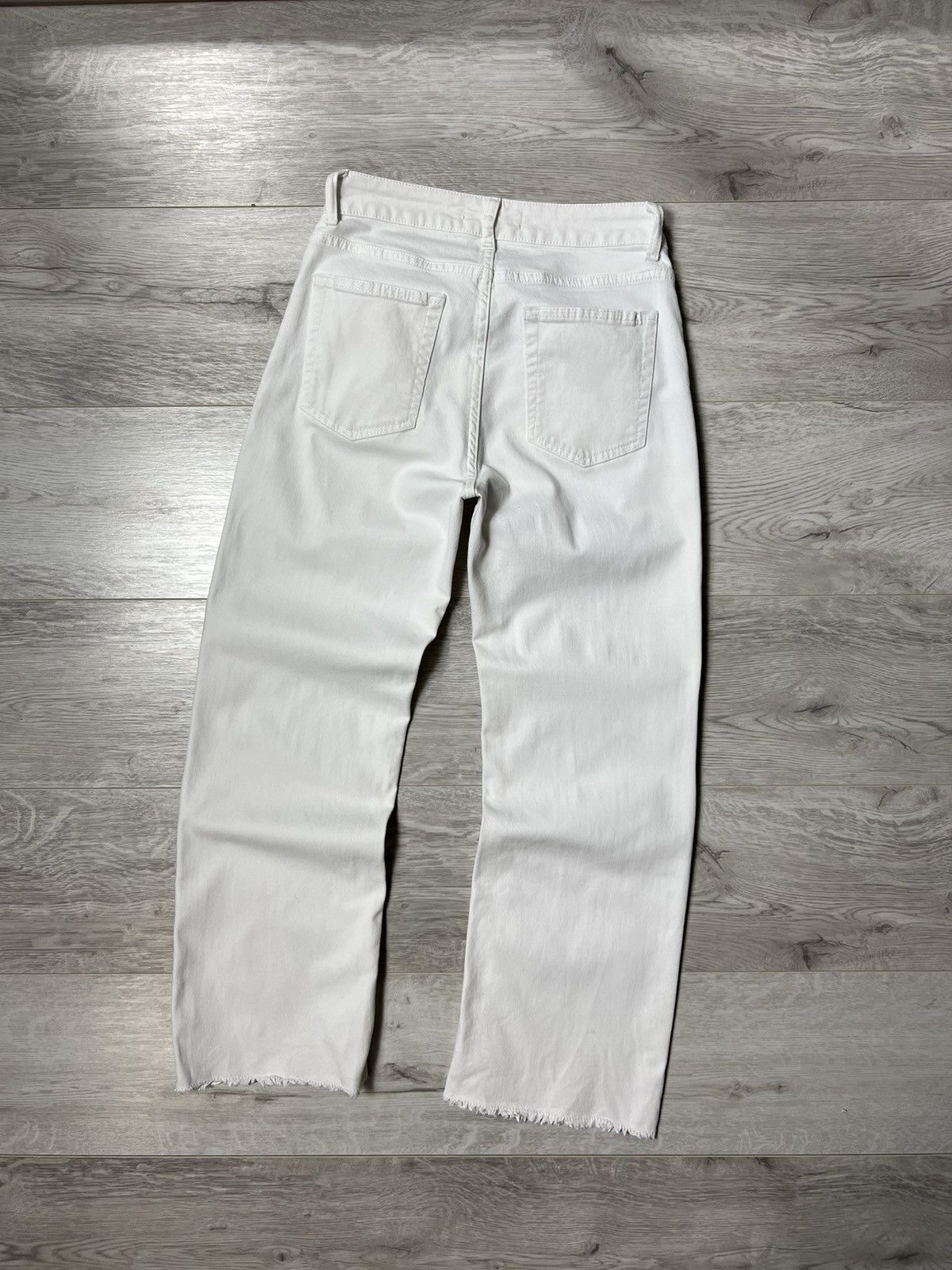 Sandro Sandro Paris White Denim Pants / Jeans Size 26" / US 2 / IT 38 - 14 Thumbnail