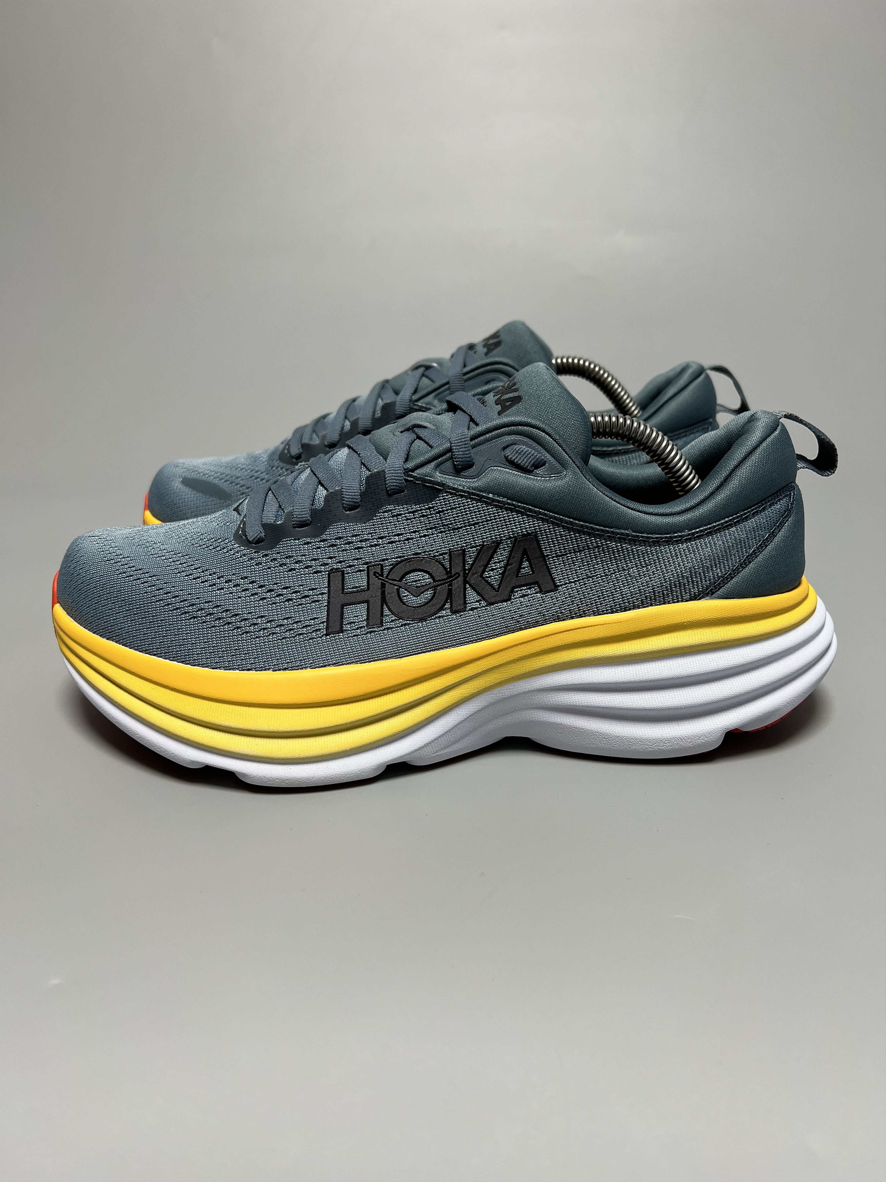 Hoka 8.5D Hoka One One Bondi 8 Men's Running Shoes Gym Walking Size US 8.5 / EU 41-42 - 2 Thumbnail