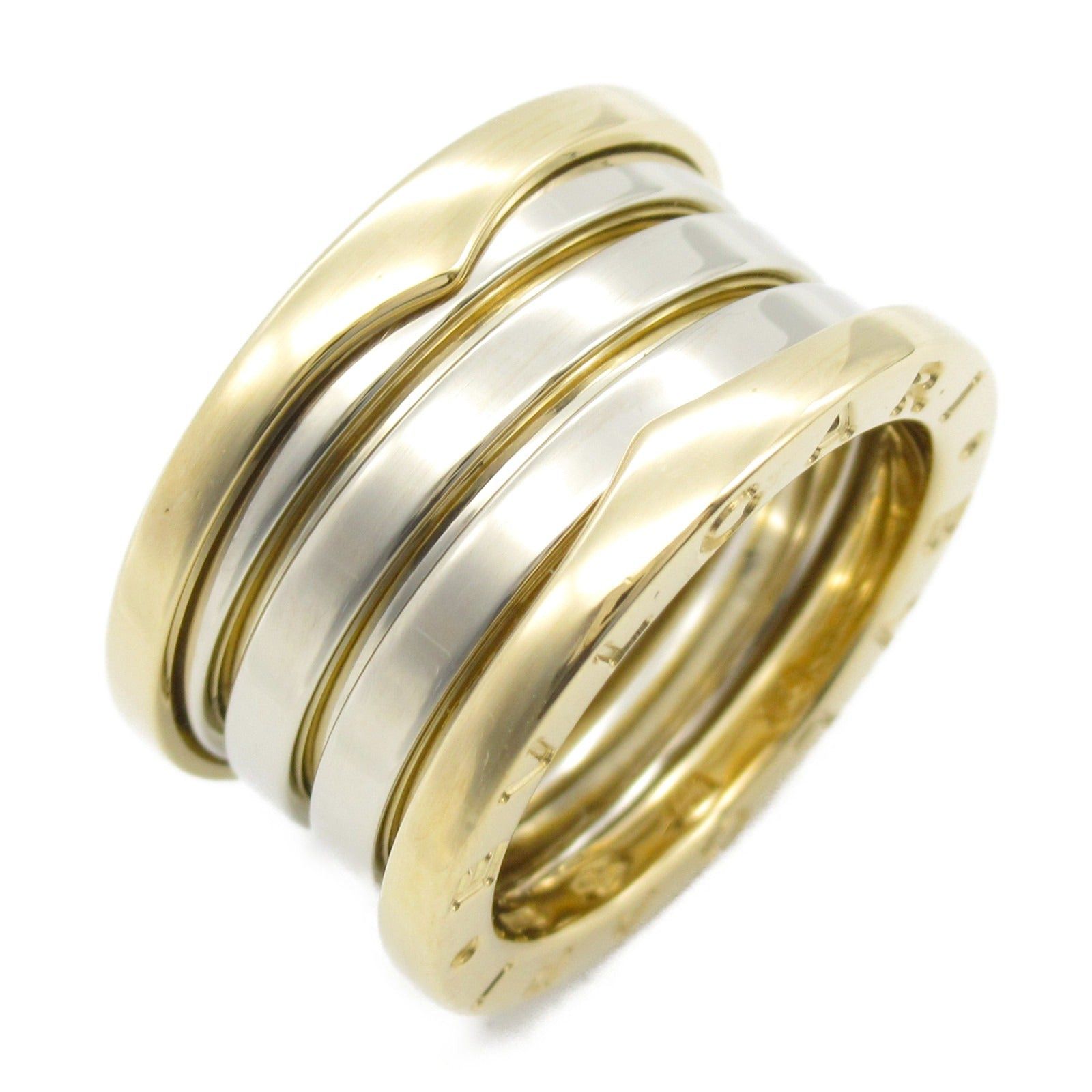 Bvlgari Bvlgari B Zero One Ring K18 (Yellow Gold) K18Wg (White Gold Silver Size ONE SIZE - 1 Thumbnail