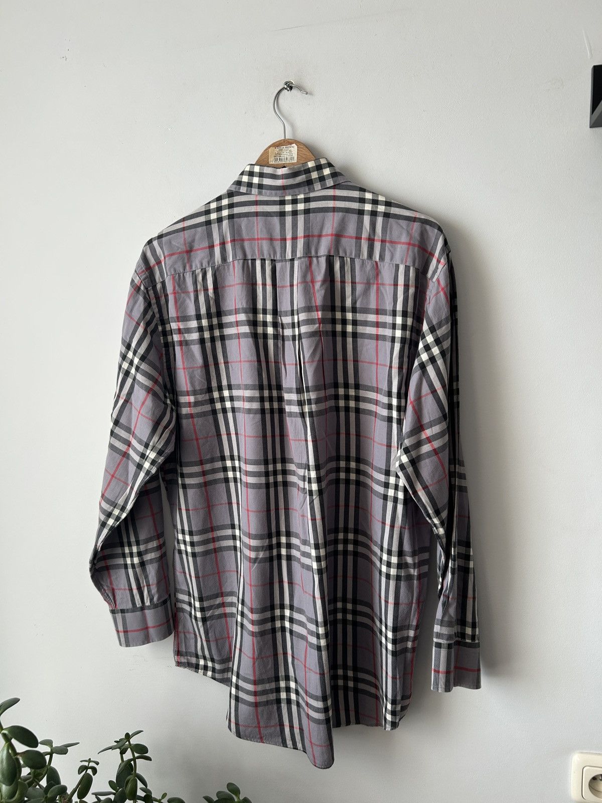 Burberry BURBERRY Nova check shirt grey Size US L / EU 52-54 / 3 - 7 Thumbnail