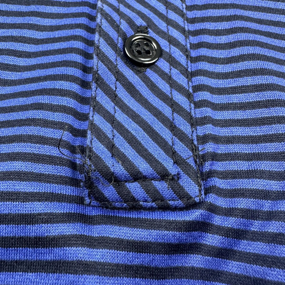 Dior SS06 Striped Polo Shirt Hedi Slimane Size US S / EU 44-46 / 1 - 4 Thumbnail