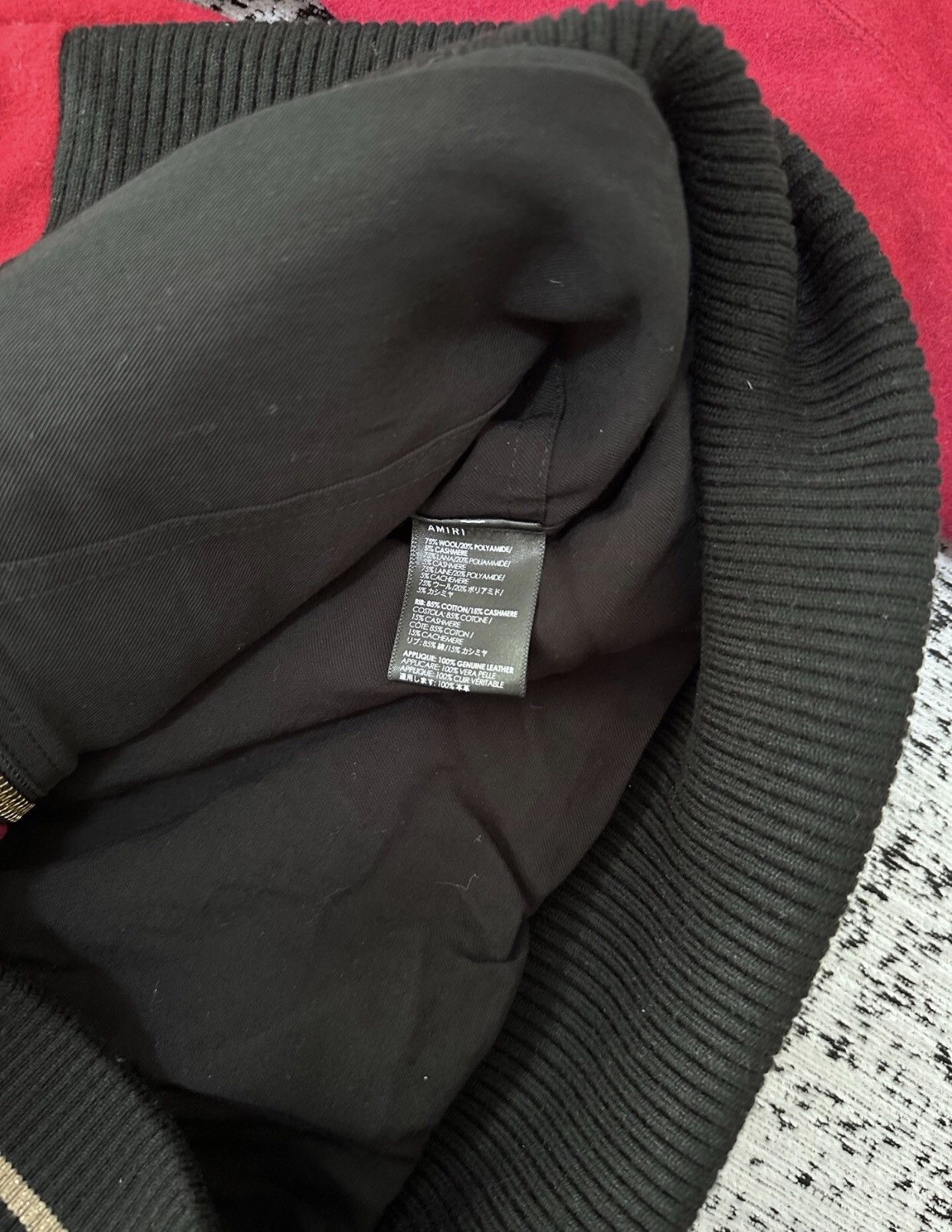 Amiri Amiri Classic Red Palace Jacket High Street Jacket 2412- Size US L / EU 52-54 / 3 - 6 Thumbnail