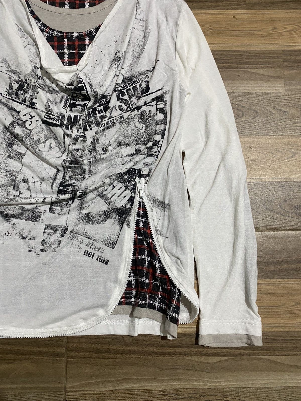 Japanese Brand BERNINGS SHO PUNK GOTHIC STYLE TRIPLE LAYER UNISEX Size US L / EU 52-54 / 3 - 3 Thumbnail