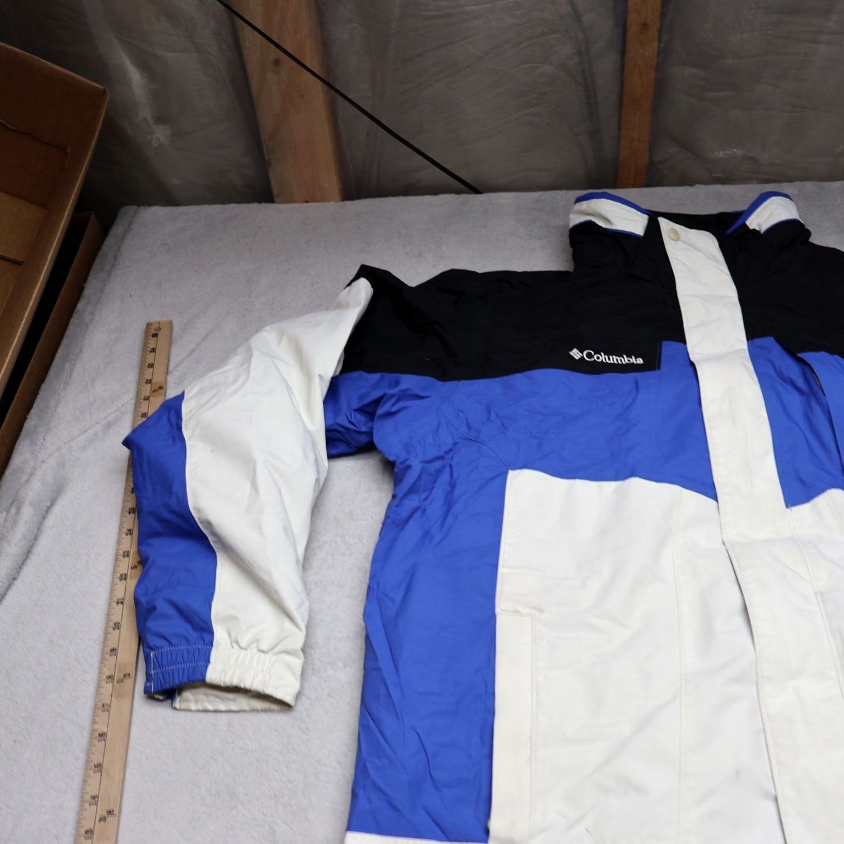 Vintage Columbia Jacket Mens Large White Mountain Parka Bugaboo Waterproof 3in1 Shell Size US L / EU 52-54 / 3 - 2 Thumbnail