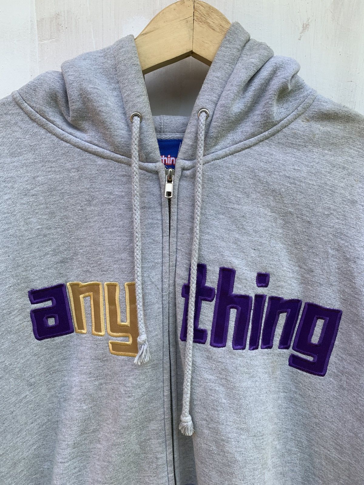 aNYthing Vintage y2k aNYthing script embroidery iconic logo Size US L / EU 52-54 / 3 - 2 Thumbnail