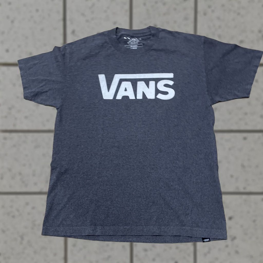 Vans VANS Classic Fit Shirt Men L Gray Skater Off The Wall Y2k Streetwear Beach L Shirt Size US L / EU 52-54 / 3 - 1 Thumbnail