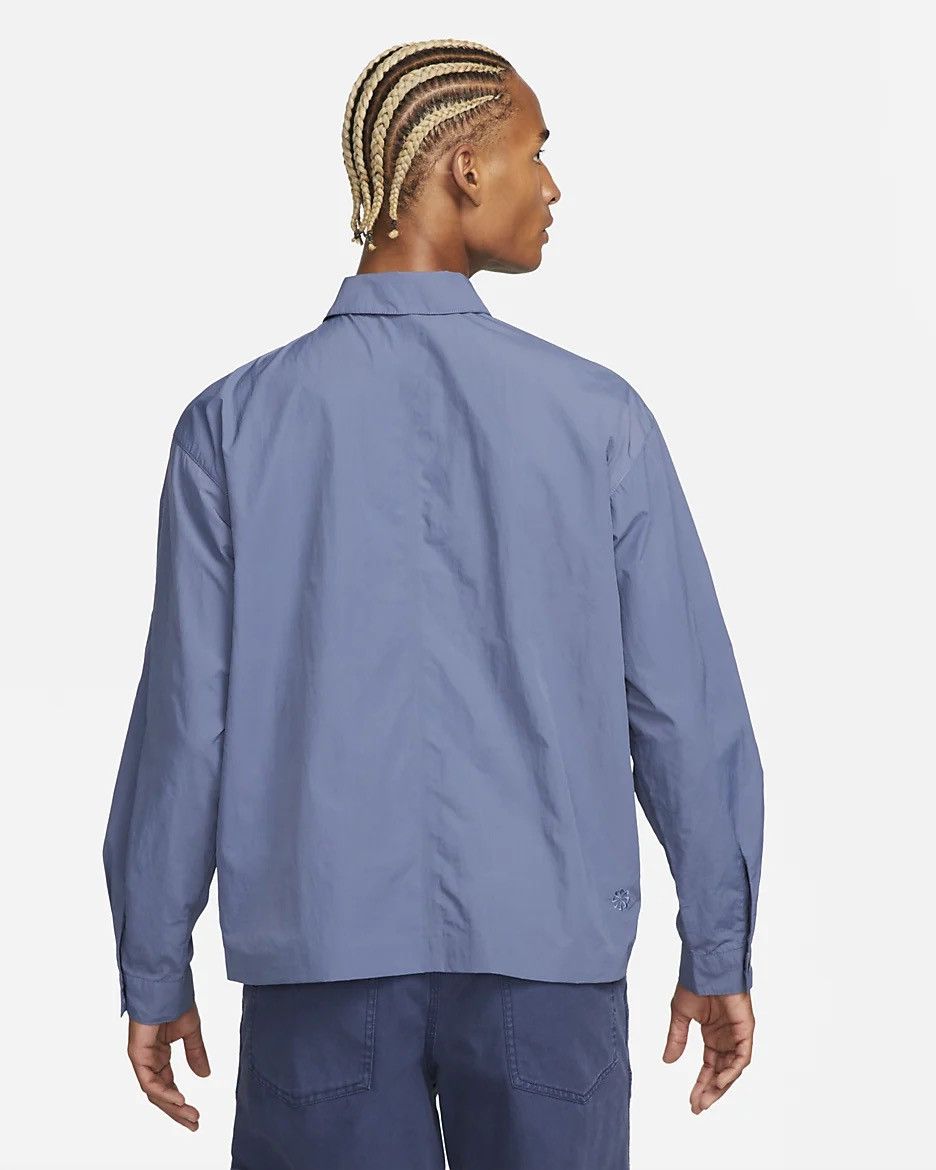 Nike Nike Sportswear Tech Pack Woven Button Up Long Sleeve Shirt Size US M / EU 48-50 / 2 - 2 Thumbnail