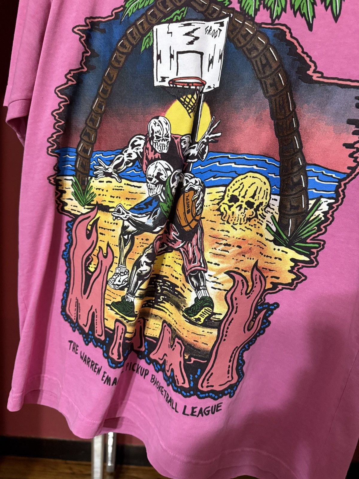 Warren Lotas Warren Lotas Pick Up Game Pink Shirt Size Large Size US L / EU 52-54 / 3 - 2 Thumbnail