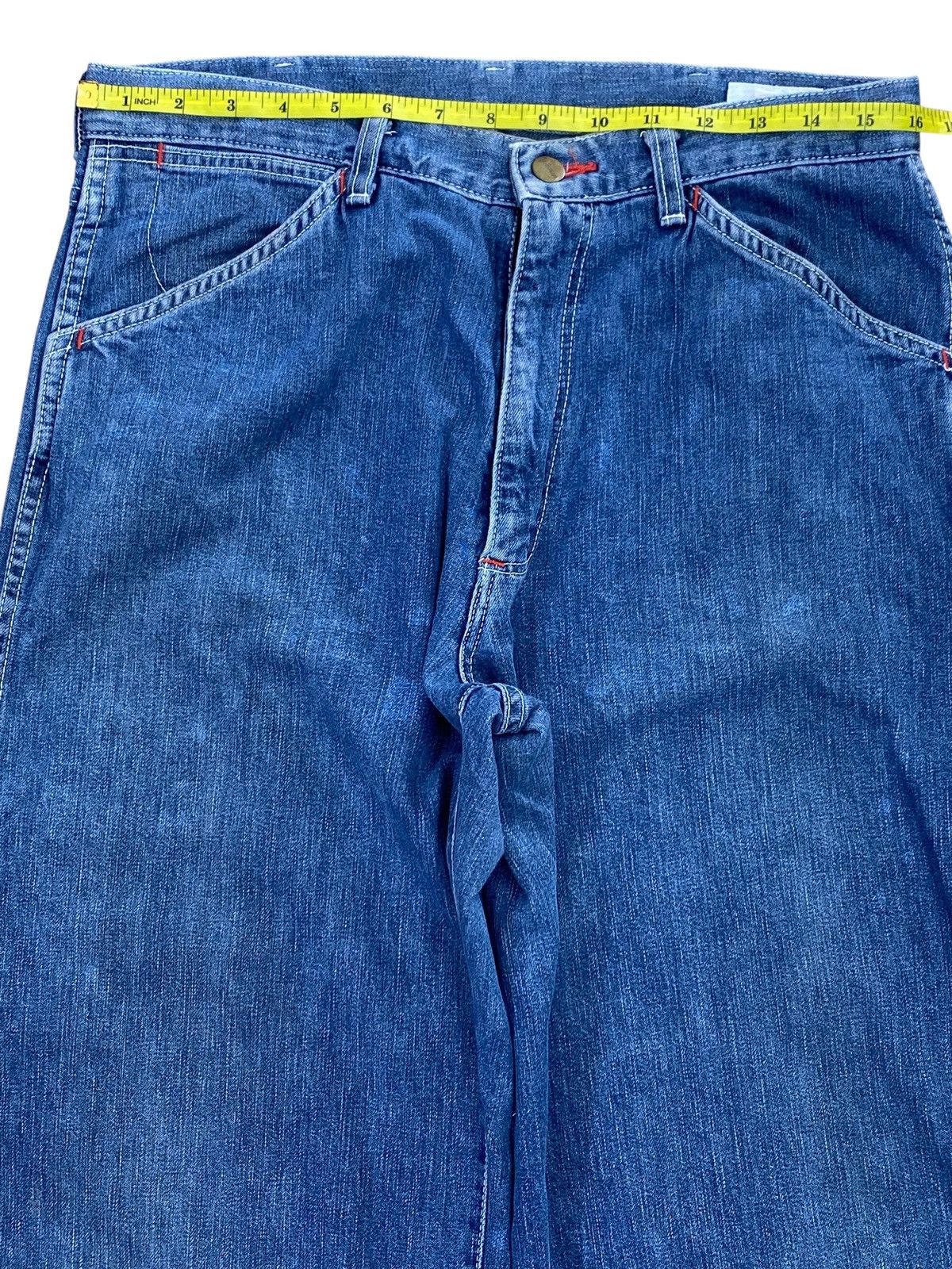 Wrangler Wrangler Brand Acid Blue Wash Style Baggy Jeans Size US 32 / EU 48 - 9 Thumbnail