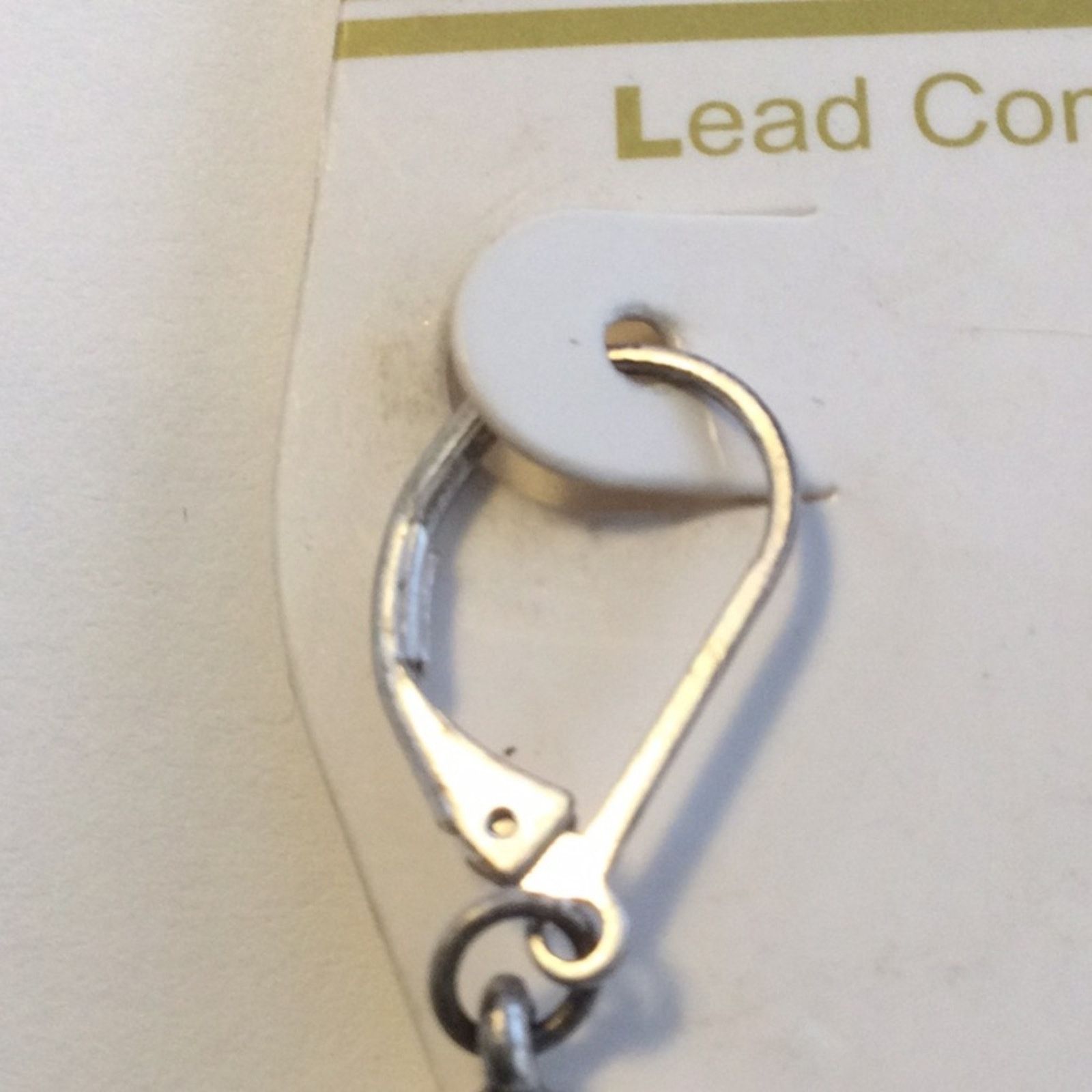 Other Fashion Leader Cross Lever Back Dangle Earrings Size ONE SIZE - 2 Thumbnail