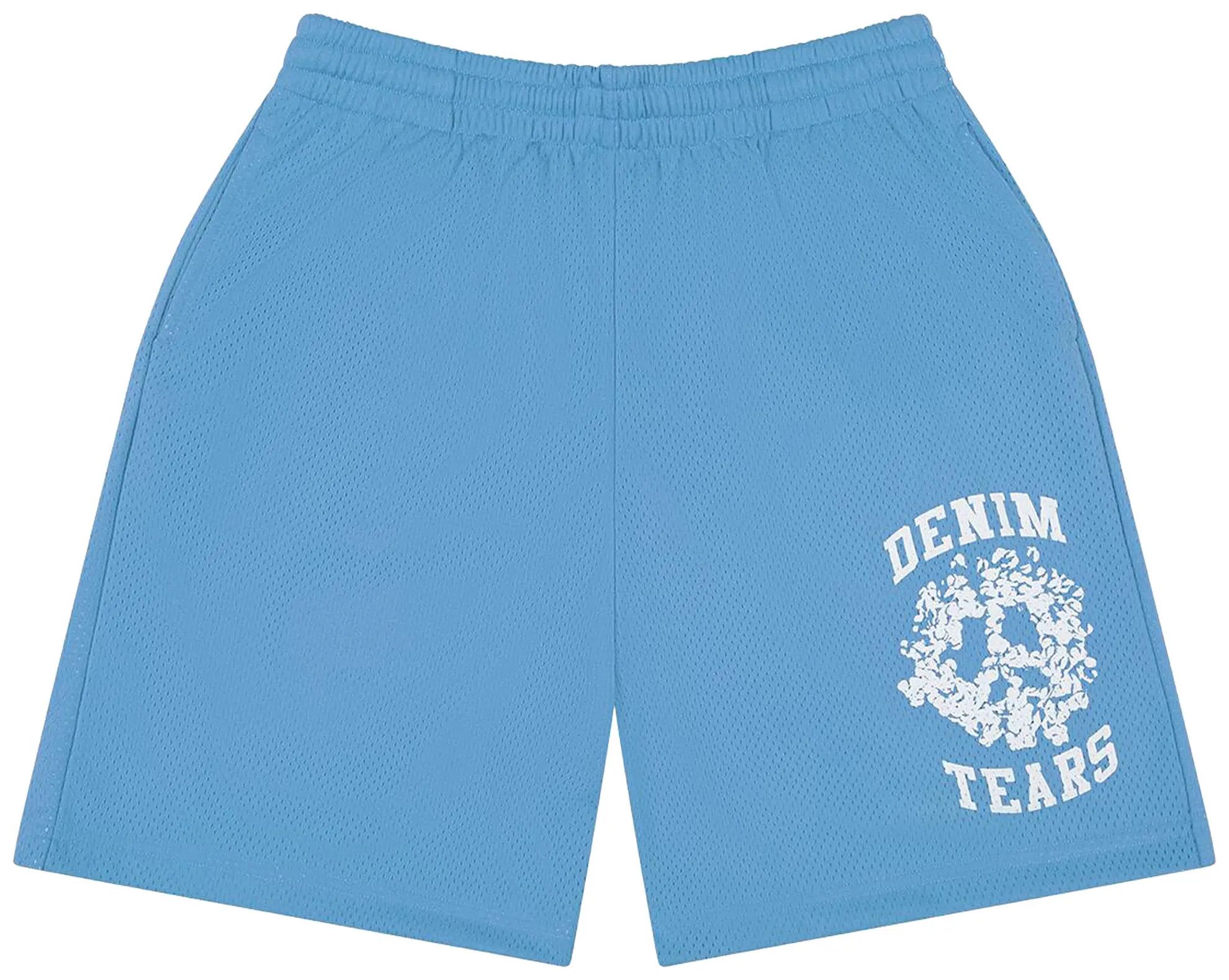 DENIM TEARS Denim Tears 'University' Light Blue Sweat Shorts Size US 36 / EU 52 - 1 Thumbnail
