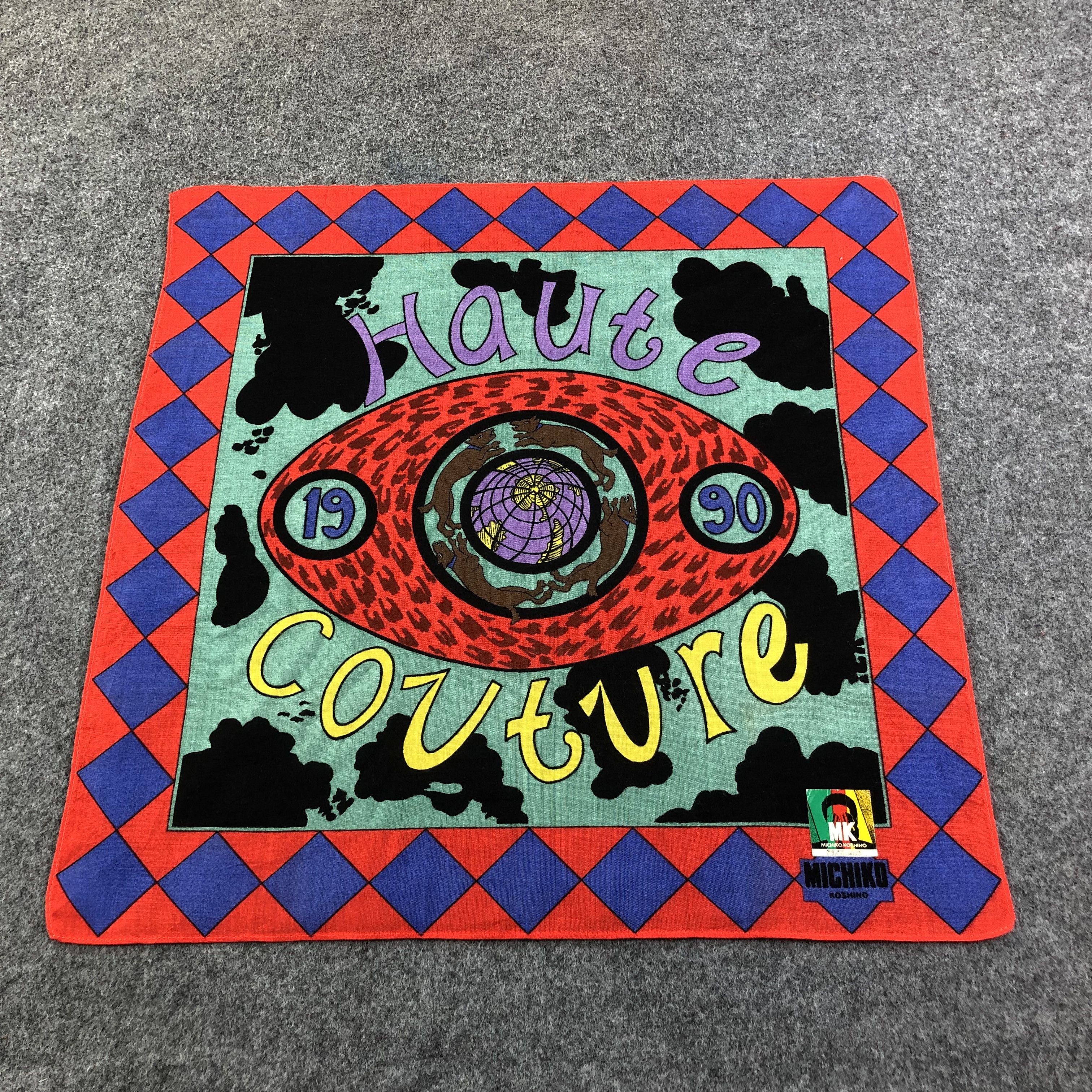 Michiko Koshino Michiko Koshino Handkerchief Neckerchief Bandana H2274 Size ONE SIZE - 1 Thumbnail