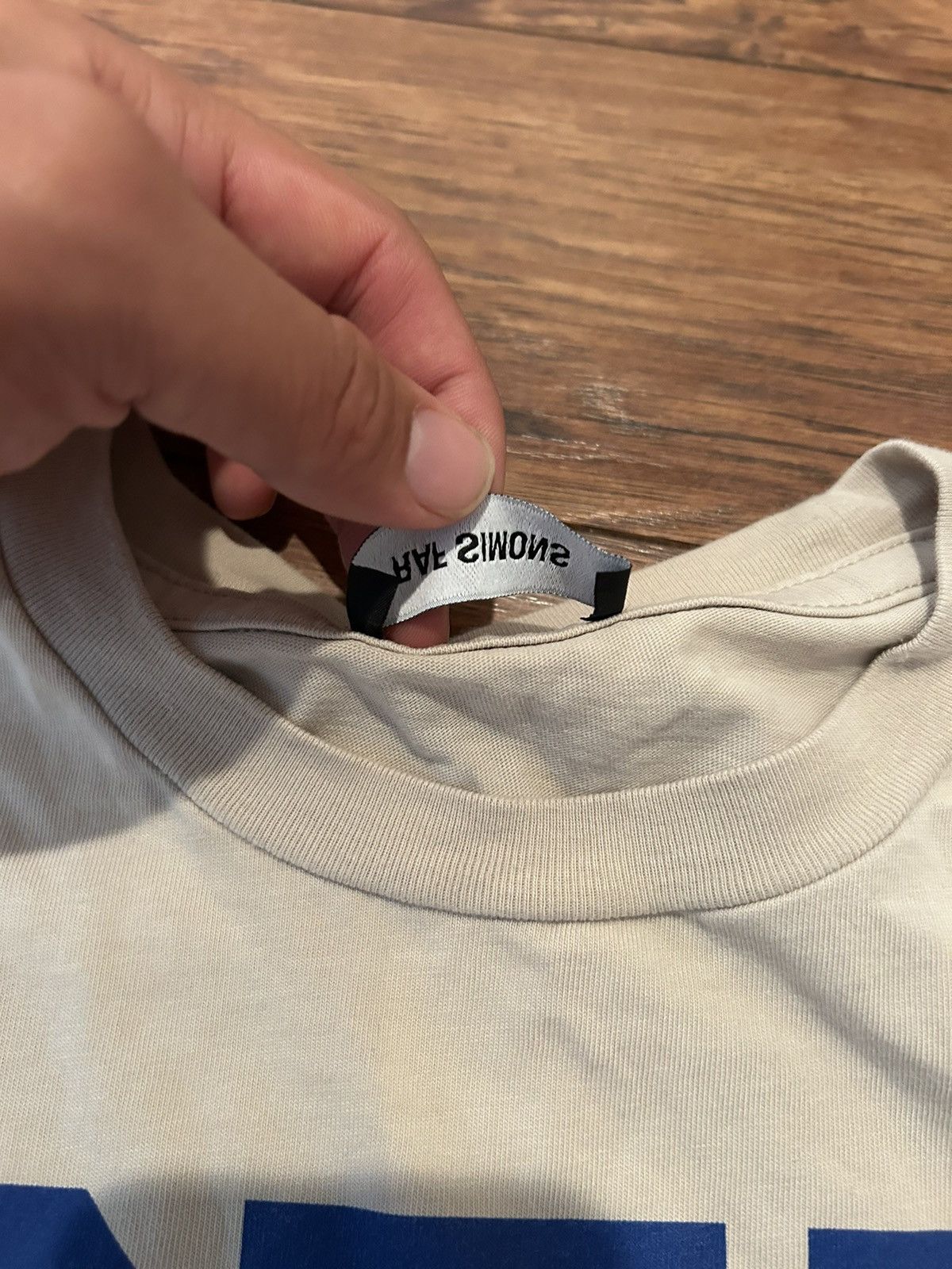 Raf Simons RAF SIMONS Det Lef E81 Tee Size US M / EU 48-50 / 2 - 3 Thumbnail