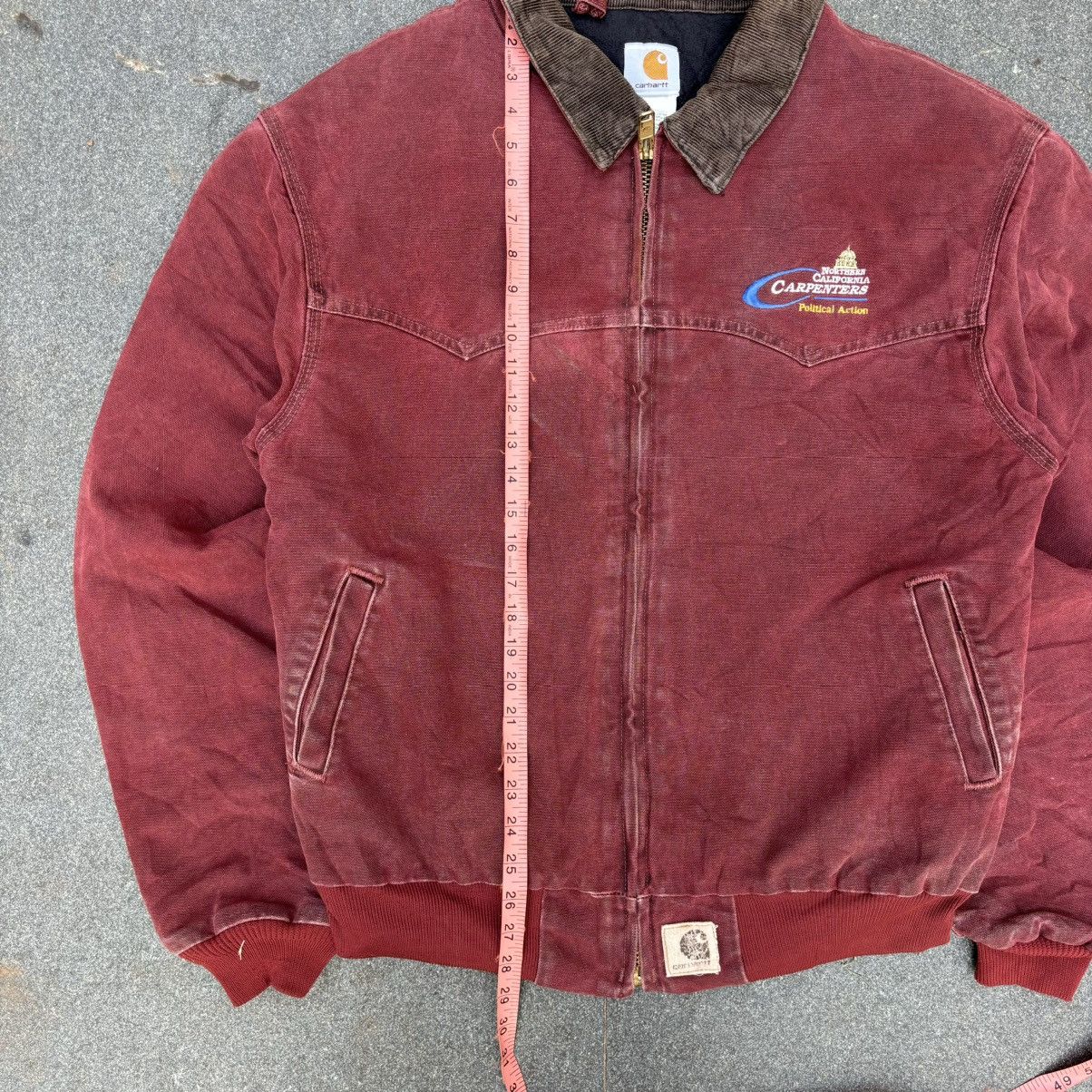 Carhartt × Vintage 💥Rare💥 Vintage Carhartt Santa Fe Jacket J14 CRI Size US M / EU 48-50 / 2 - 7 Thumbnail