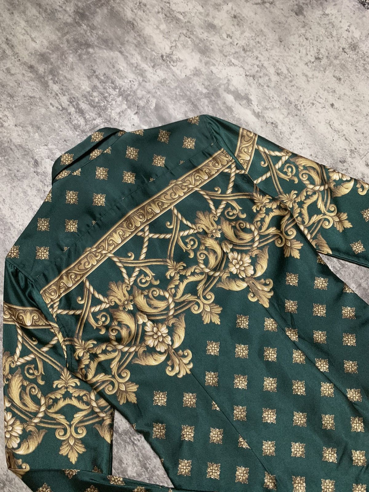 Tornado Mart Tornado Mart Slim Fit Baroque Design Versace Style Size US L / EU 52-54 / 3 - 4 Thumbnail