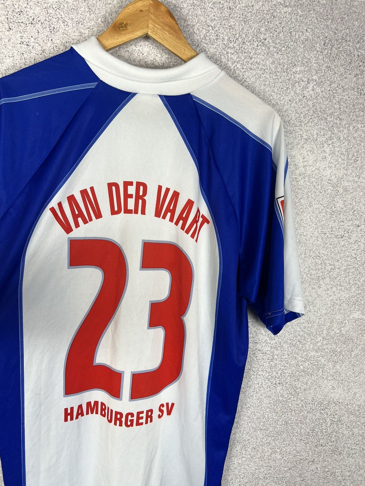 Vintage Vintage FC Hamburger #23 Van Der Vaart Soccer Jersey Size US XXL / EU 58 / 5 - 2 Thumbnail