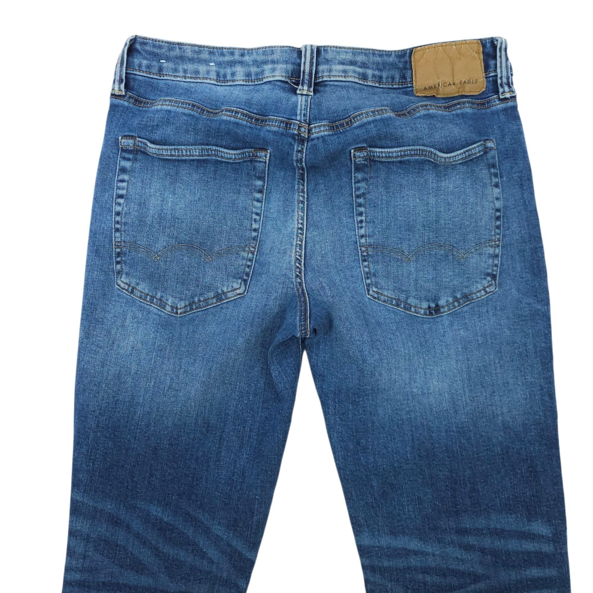 American Eagle Outfitters American Eagle Next Level Flex Slim Straight Jeans Mens 32 x Size US 32 / EU 48 - 11 Thumbnail