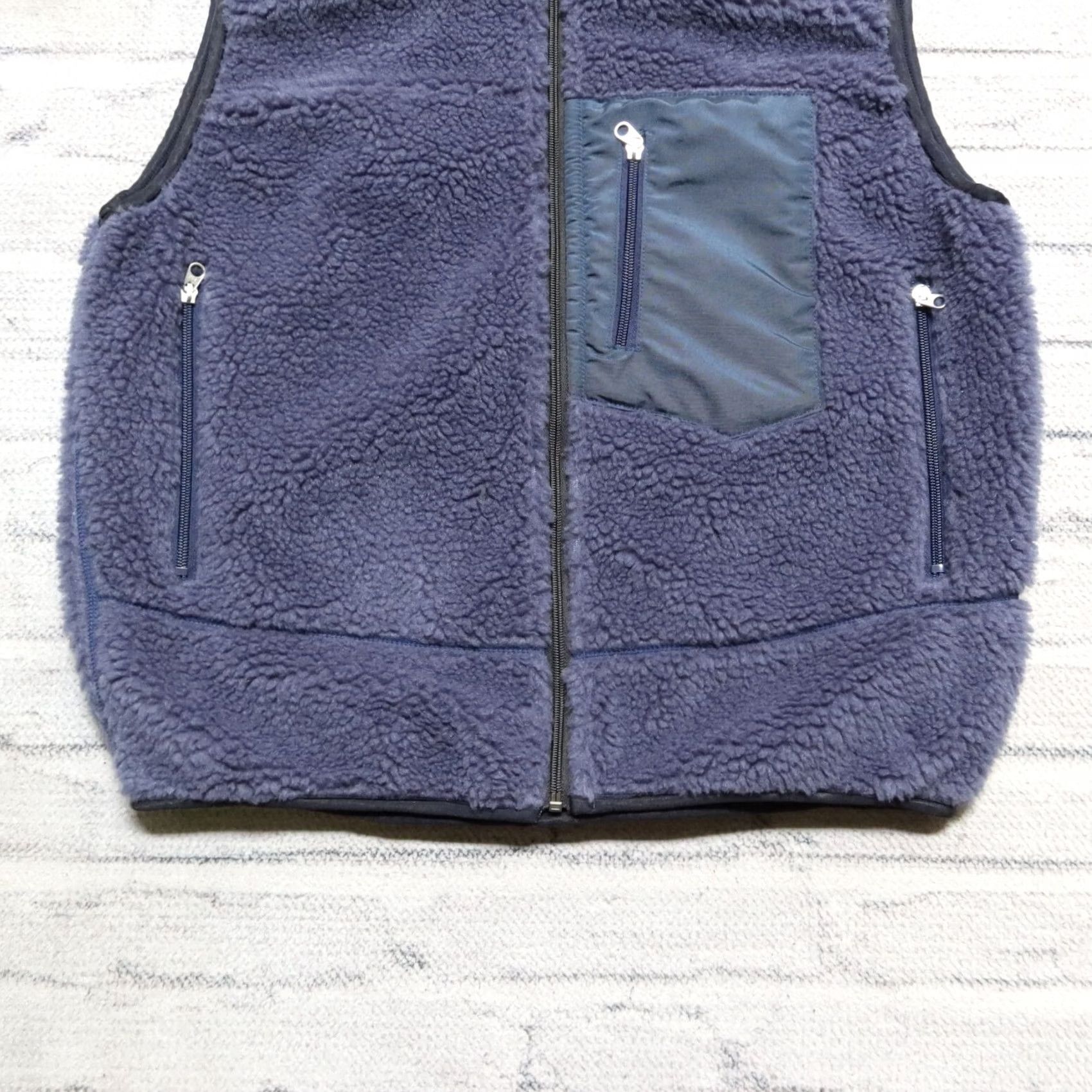 Vintage Oregonian Outfitters Pile Fleece Vest Navy S Men VEST Size S Size US S / EU 44-46 / 1 - 3 Thumbnail