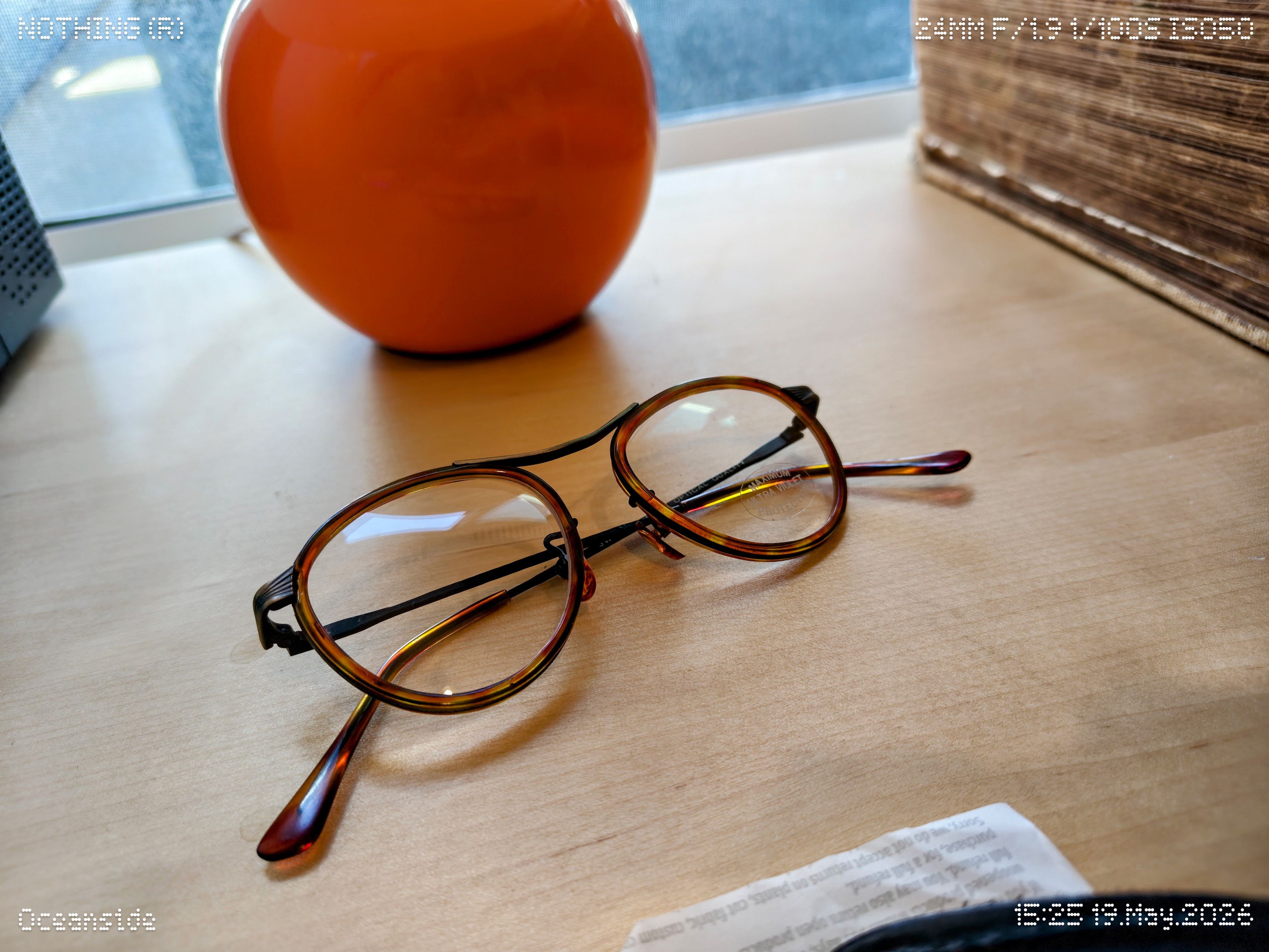 Vintage Vintage Deadstock Round Tortoise Optical Glasses Frames Size ONE SIZE - 1 Thumbnail