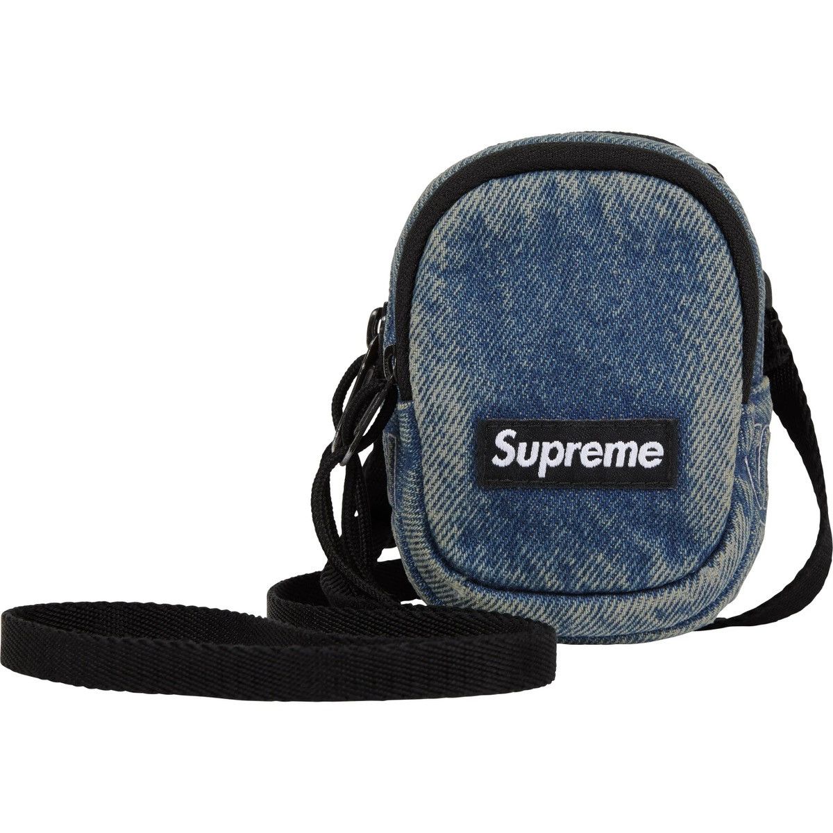 バッグ Supreme Denim MessengerBag Washed Indigo Supreme Denim Messenger Bag Washed Indigo - FW25 - US