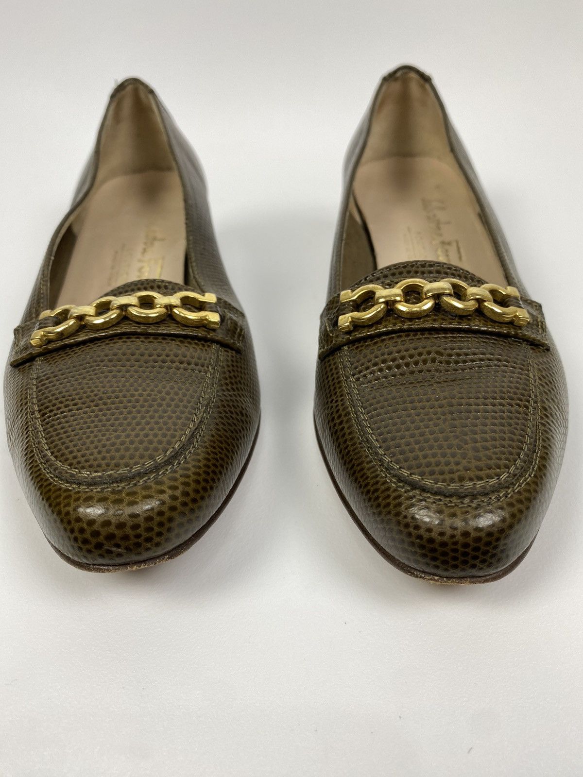 Salvatore Ferragamo × Vintage Vintage Salvatore Ferragamo Heels Size US 7 / IT 37 - 5 Thumbnail