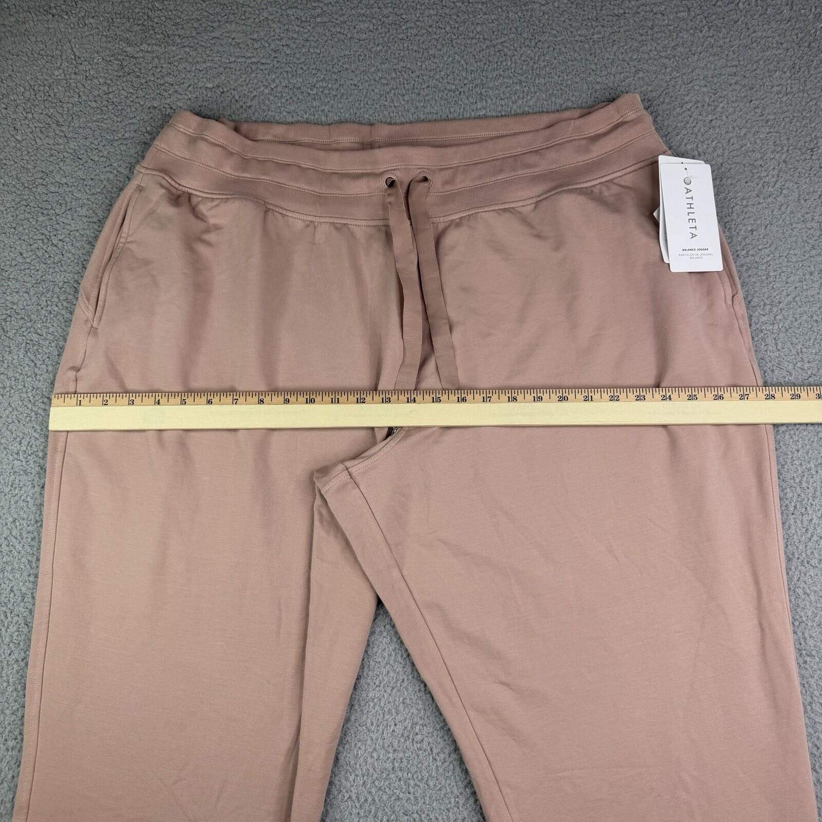 Other Athleta Women's Size 3X (44x28) NWT Balance Jogger Pink Size 42" / US 20 - 7 Thumbnail