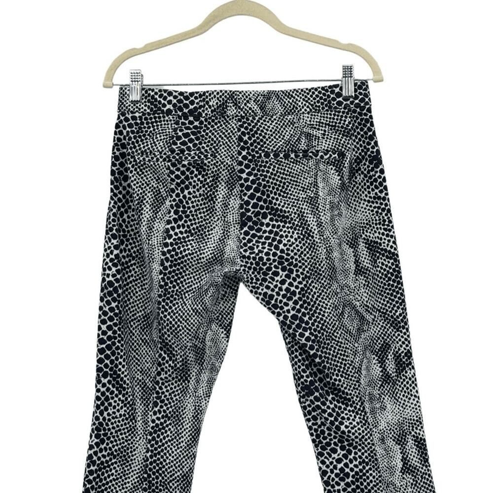 Gap Snake Print Super Skinny Stretch Casual Pants Size 2 Edgy Y2 Size 26" / US 2 / IT 38 - 4 Thumbnail