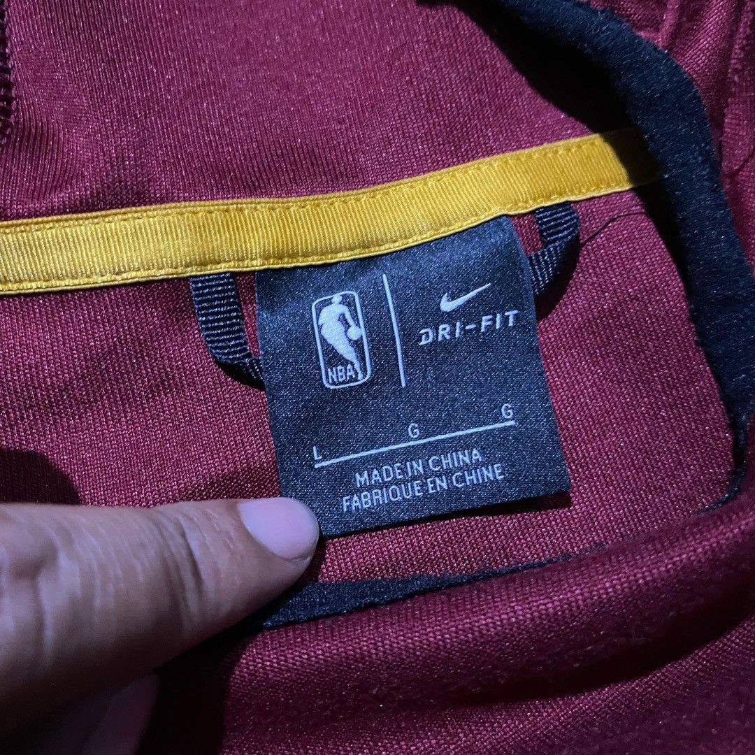 Nike Nike NBA cleveland Cavaliers maroon hoodie Size US L / EU 52-54 / 3 - 3 Thumbnail