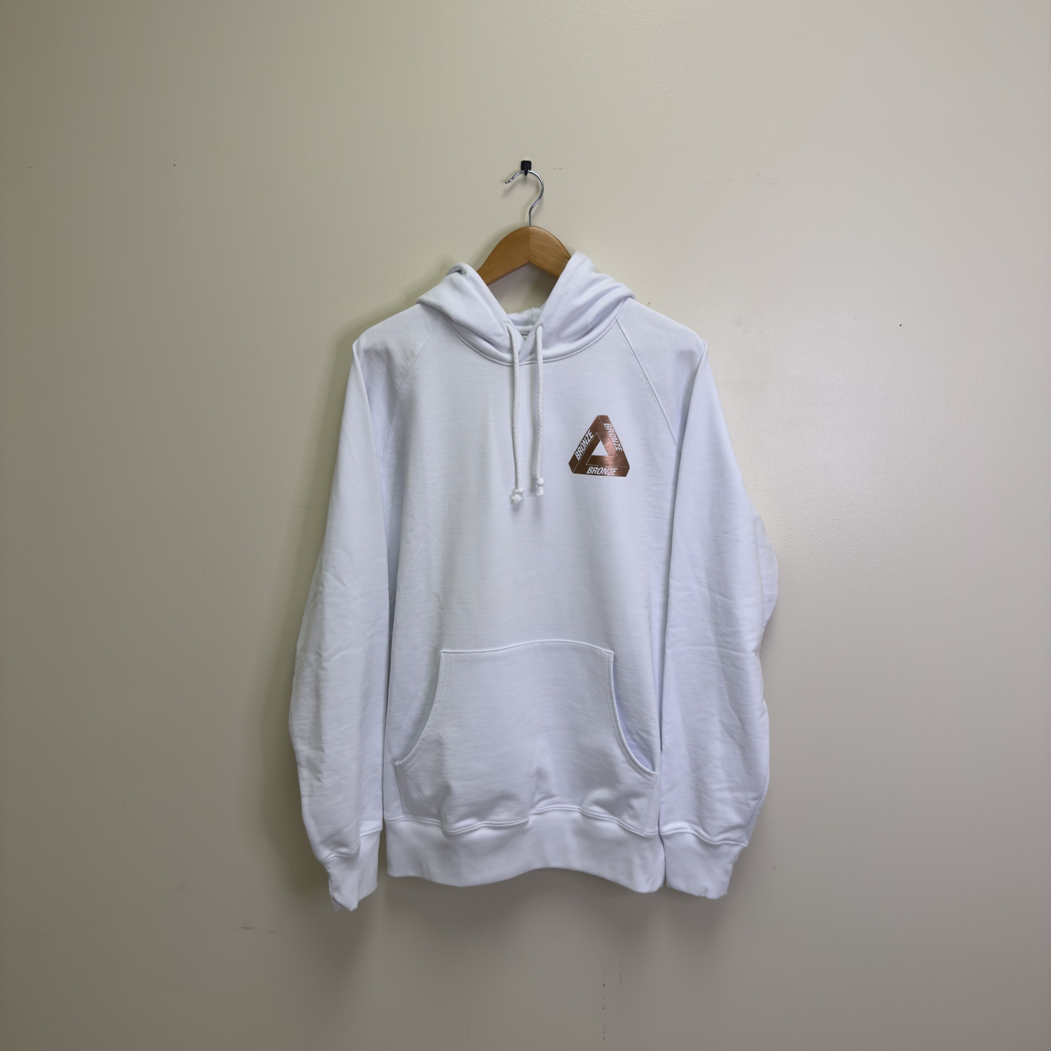 Palace Palace nike tri swoosh hoodie white | Grailed