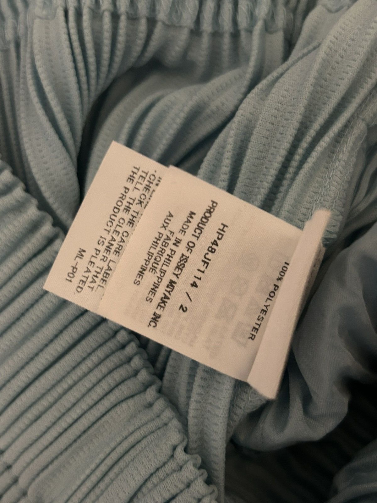 Issey Miyake Issey miyake pleated teal pants Size US 34 / EU 50 - 3 Thumbnail