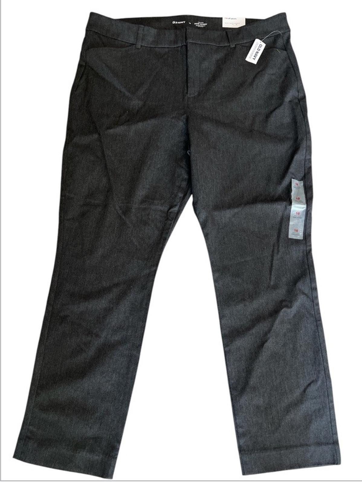 Old Navy Old Navy High Rise Pixie Skinny Pants Size 18 Grey NWT Size 40" / US 18 - 1 Thumbnail