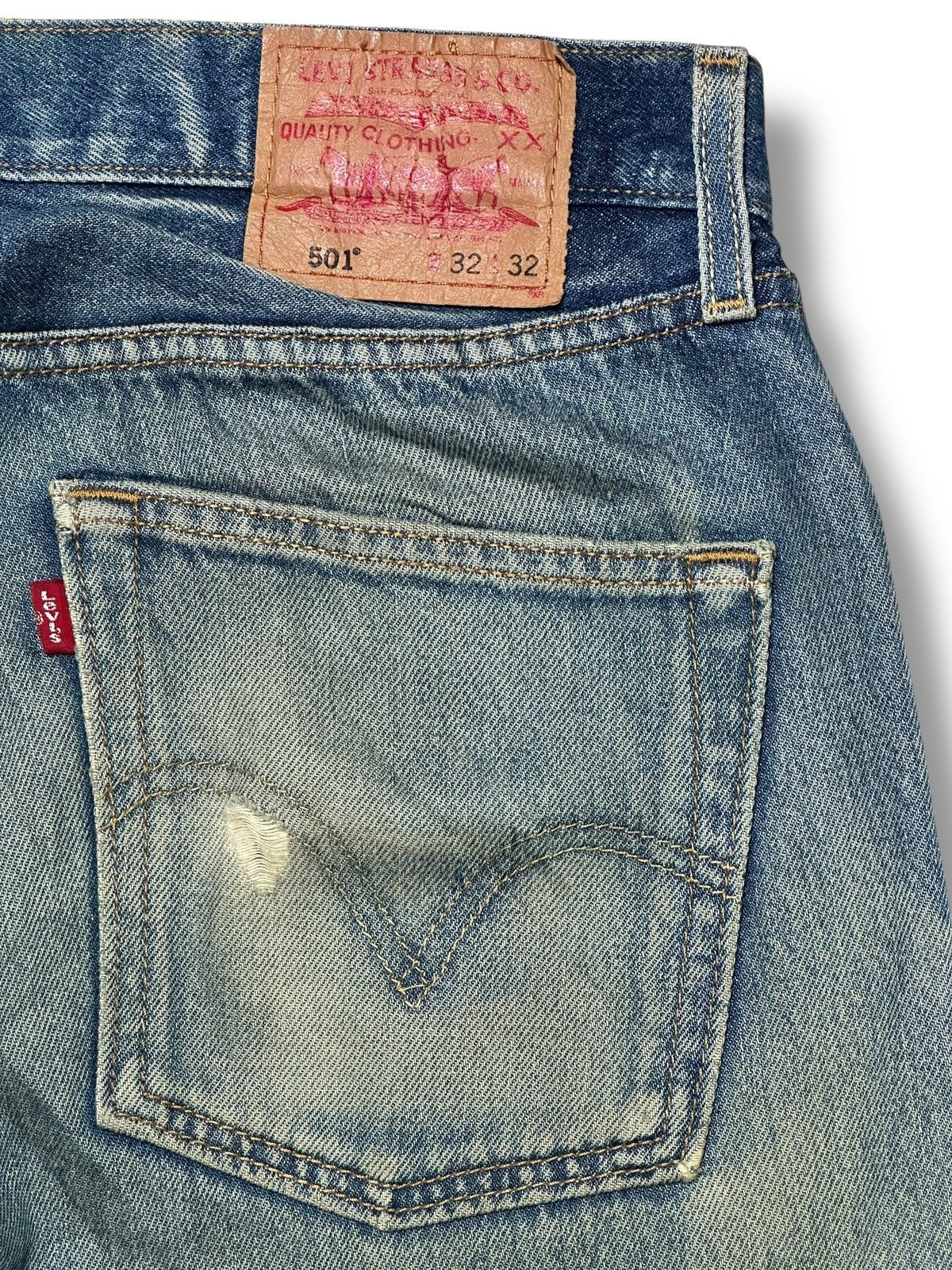 Levi's Levis 501 Vintage 90's Baggy Loose With Faded Wash Style Size US 32 / EU 48 - 9 Thumbnail