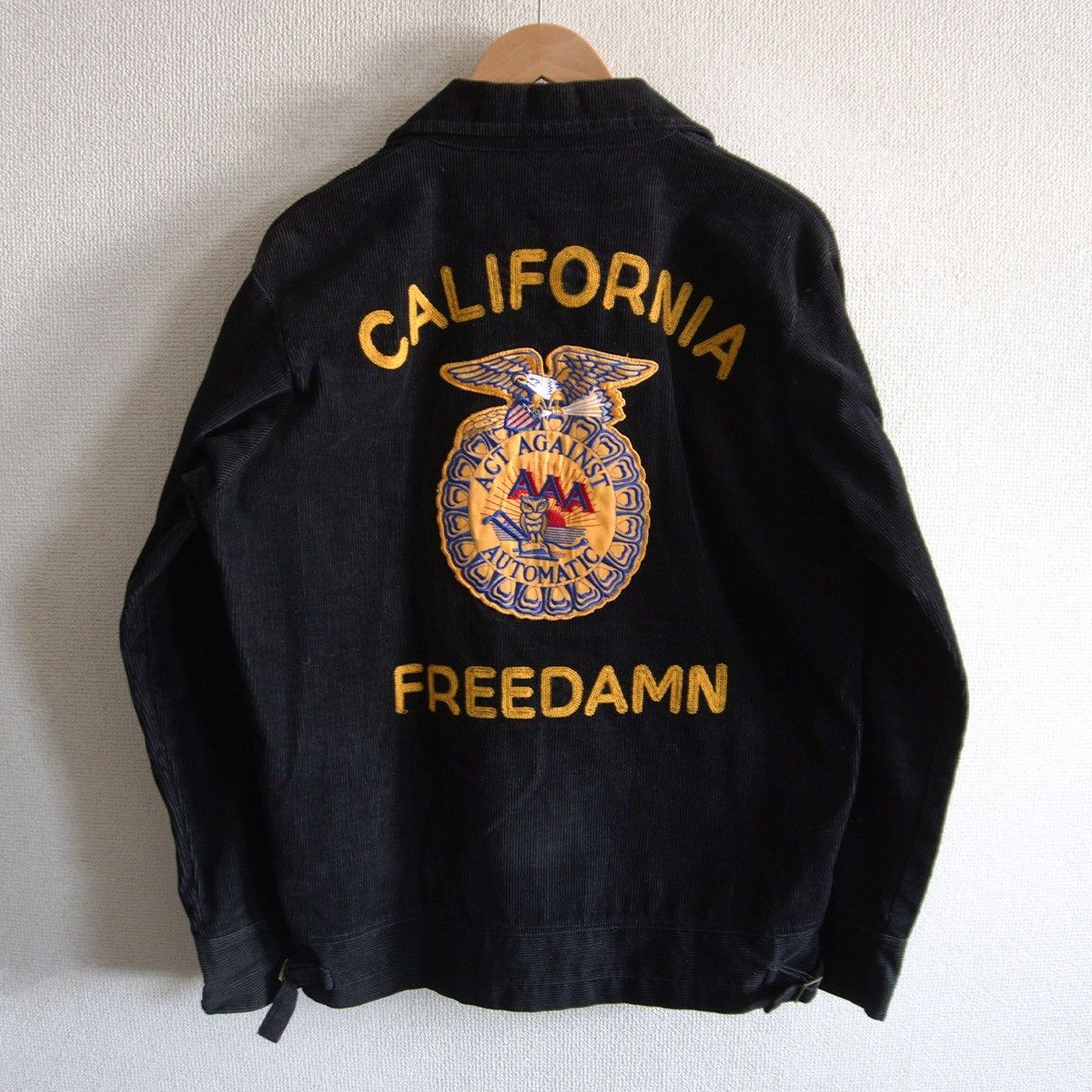 AAA AAA California FFA Corduroy Embroidered Work Jacket Size XS Size US XS / EU 42 / 0 - 1 Thumbnail