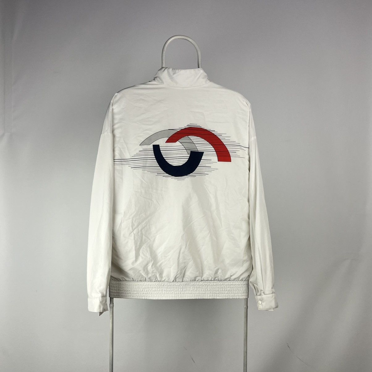 Adidas STEFAN EDBERG ADIDAS TENNIS WARMUP 1980S VINTAGE JACKET MENS Size US L / EU 52-54 / 3 - 2 Thumbnail