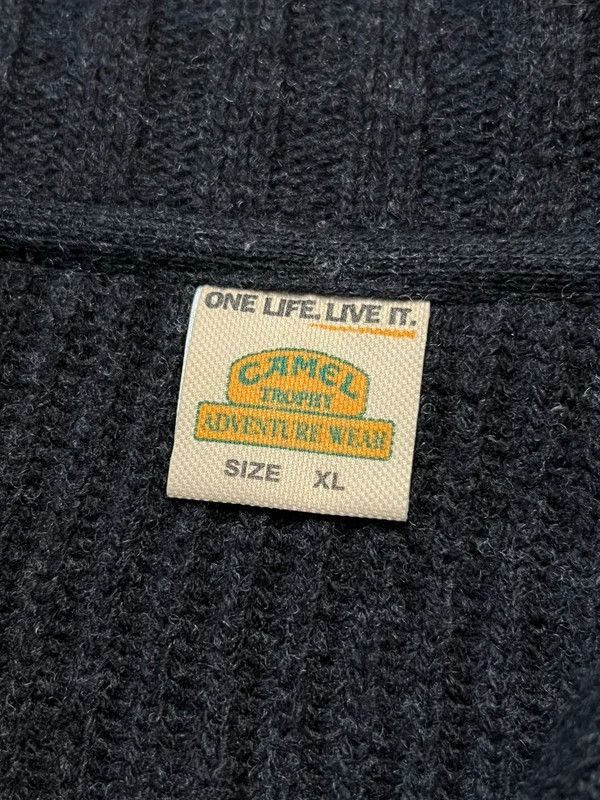 Camel Vintage Camel trophy Adventure wear Turtleneck knit jumper Size US XL / EU 56 / 4 - 6 Thumbnail