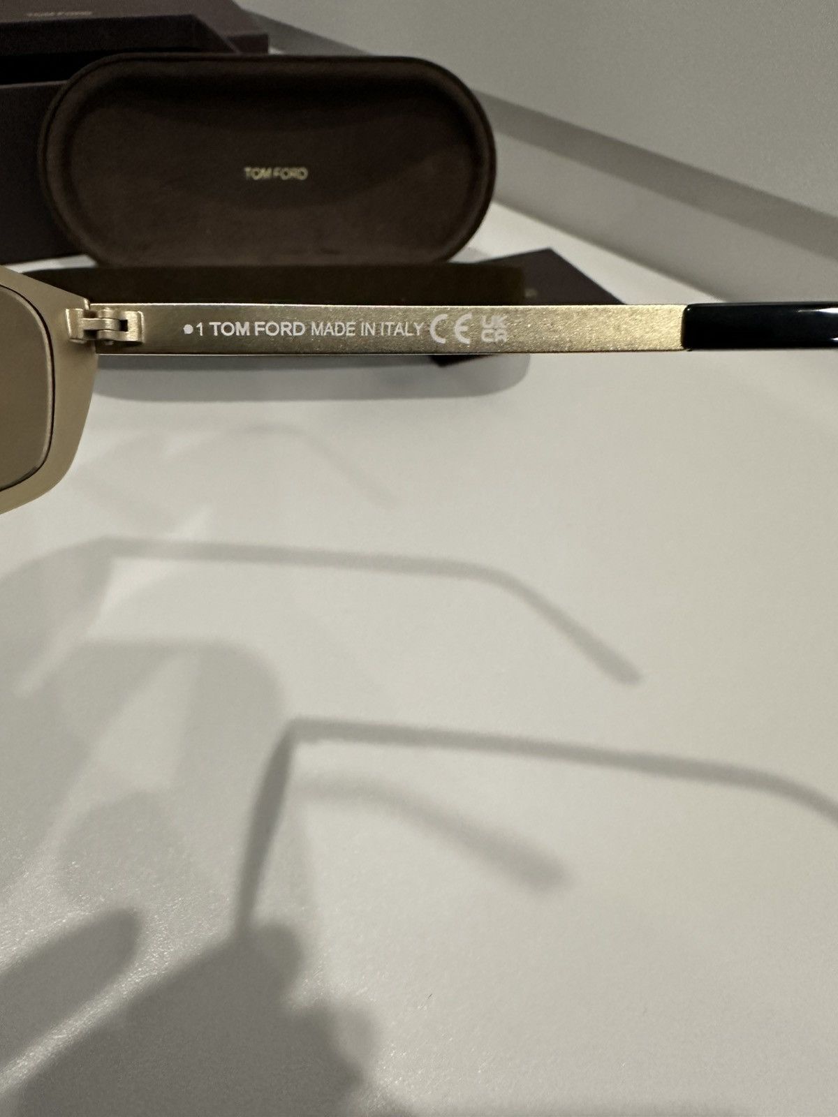 Tom Ford Tom Ford everett TF 1059 gold iconic sunglasses Size ONE SIZE - 10 Thumbnail