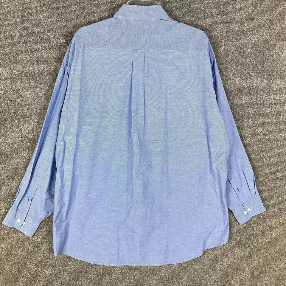 Tommy Hilfiger Tommy Hilfiger Button Up Shirt Men's 17 Adults Long Sleeve Size US L / EU 52-54 / 3 - 8 Thumbnail