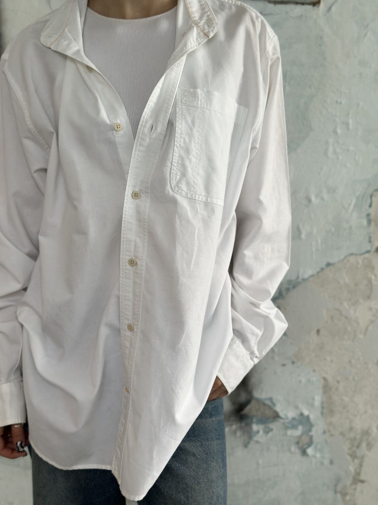 Timberland VTG Timberland Shirt Button Up Size M00s USA Hype Trend Size US XL / EU 56 / 4 - 3 Thumbnail